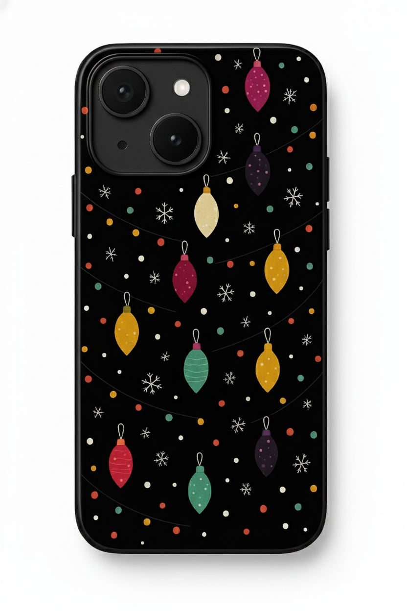 Twinkle Nights Printed Glass Back iPhone Covers (11–16) Series | Aesthetic Design