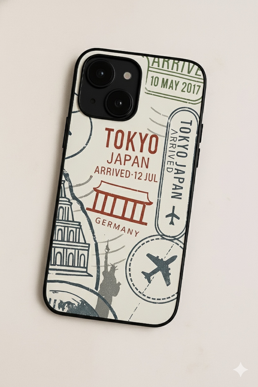 GlobeTrek iPhone Covers (11–16) Series | Aesthetic Design