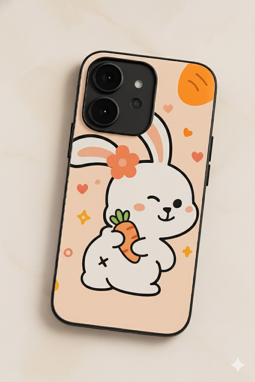Sweet Bun Case iPhone Covers (11–16) Series | Cute Design