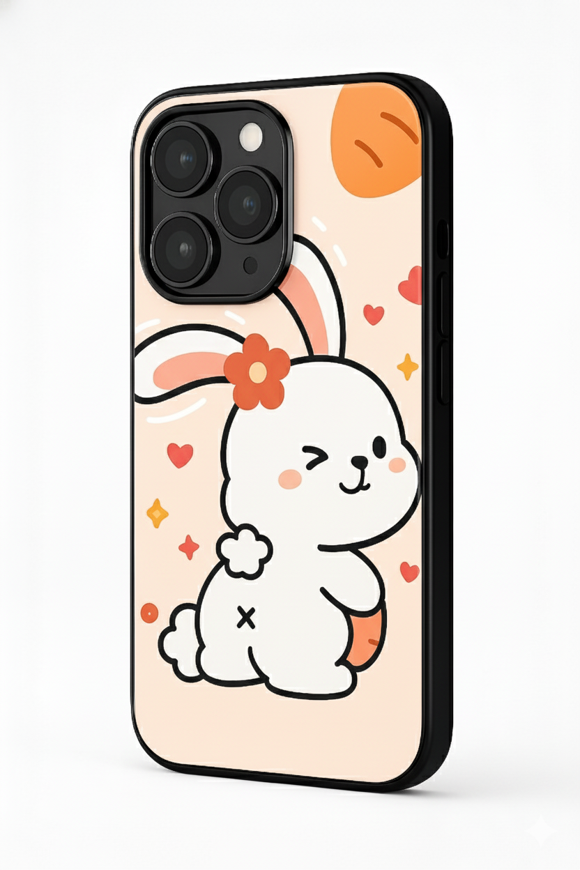 Sweet Bun Case iPhone Covers (11–16) Series | Cute Design