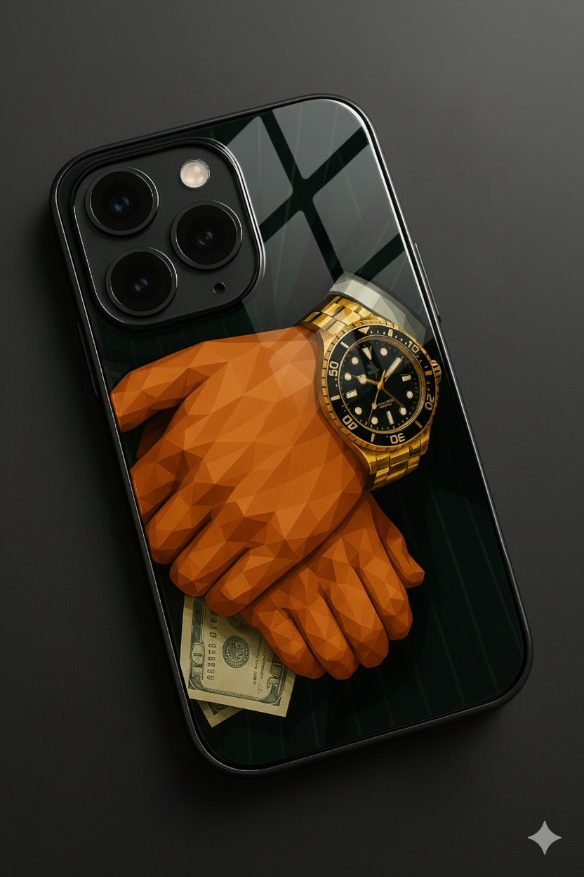 Bold and Classy Money Talks iPhone Covers (11–16) Series