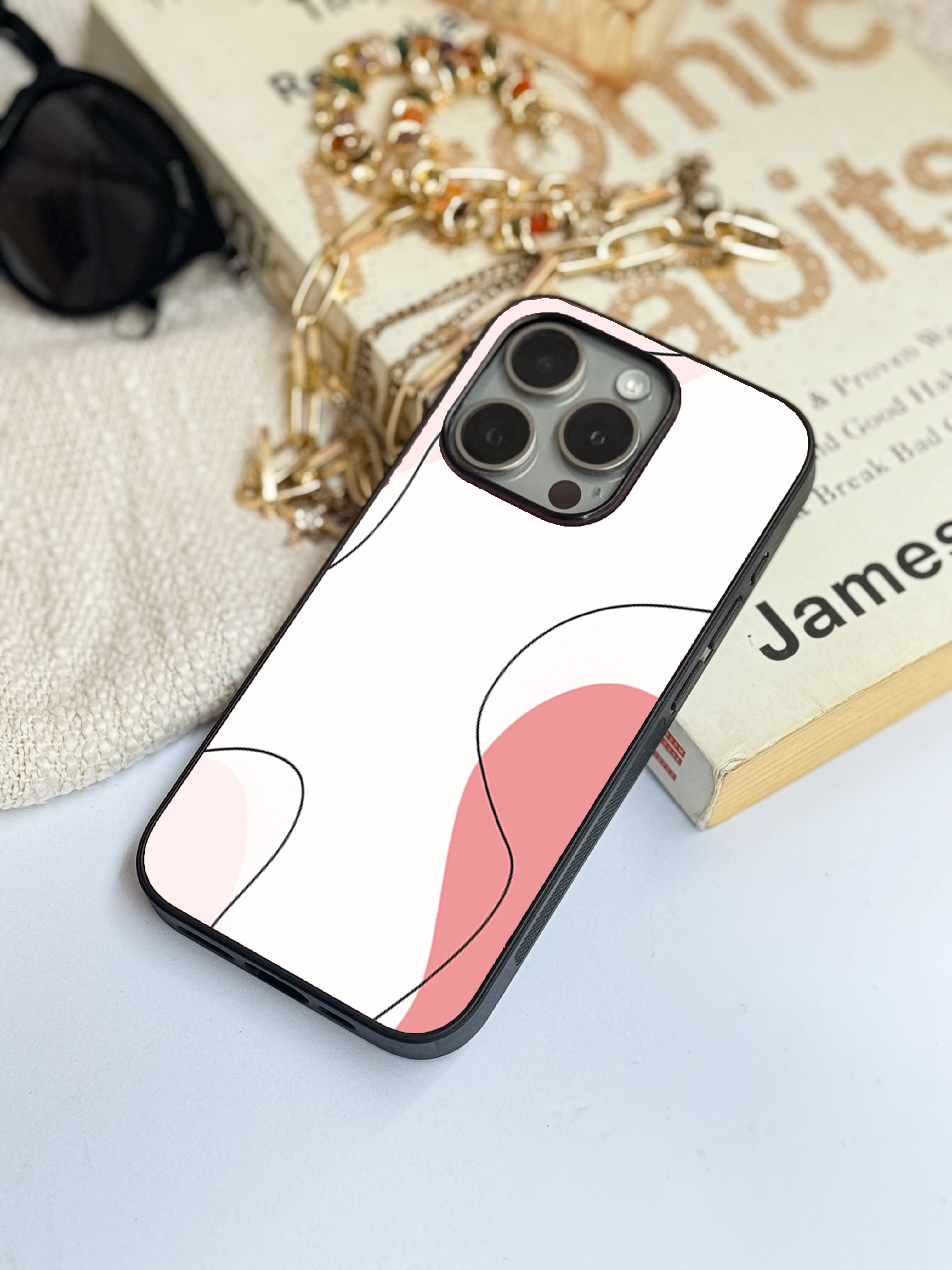 Cute & Quirky Rosé Waves iPhone Covers (11–16) Series