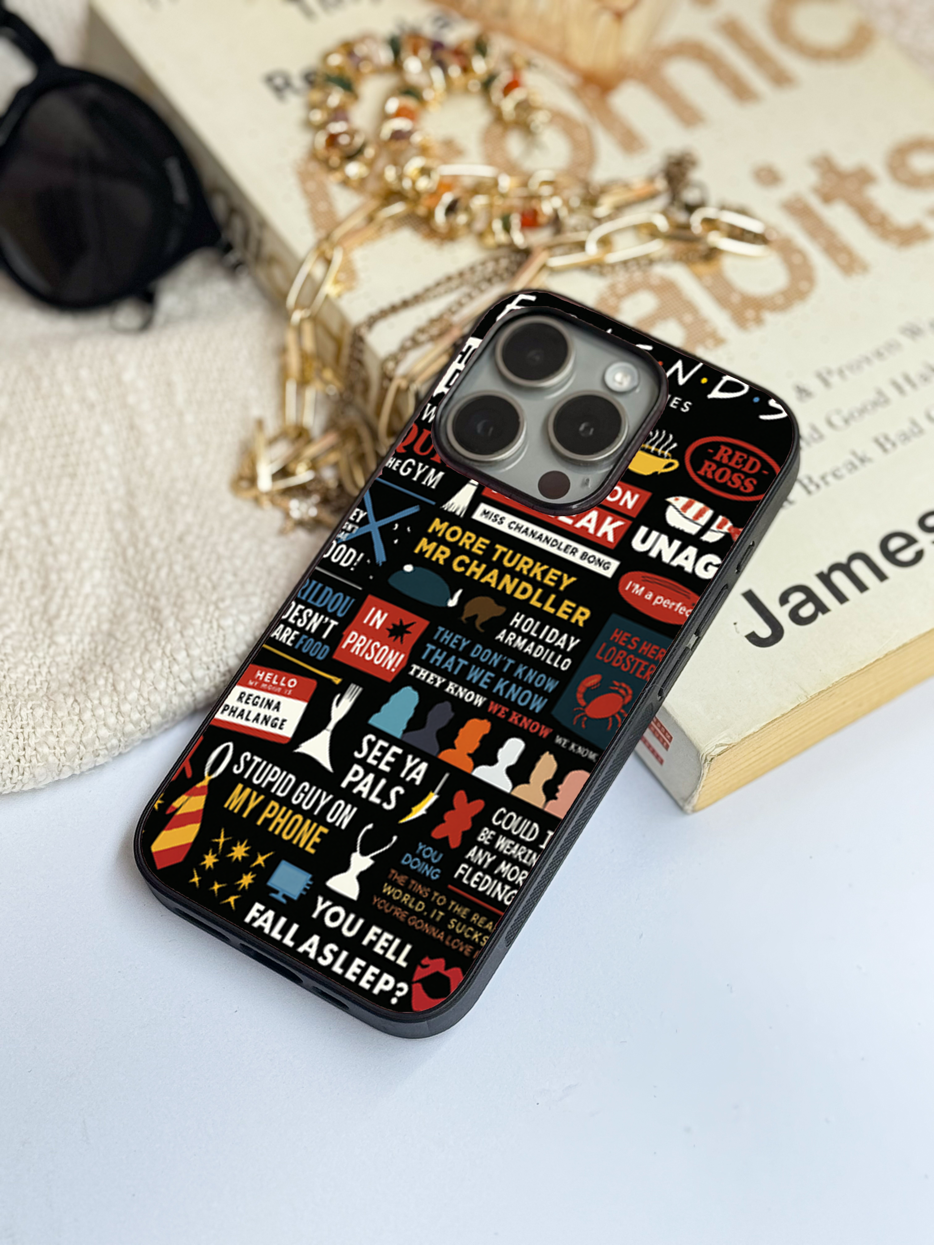 Cute & Quirky F.R.I.E.N.D iPhone Covers (11–16) Series