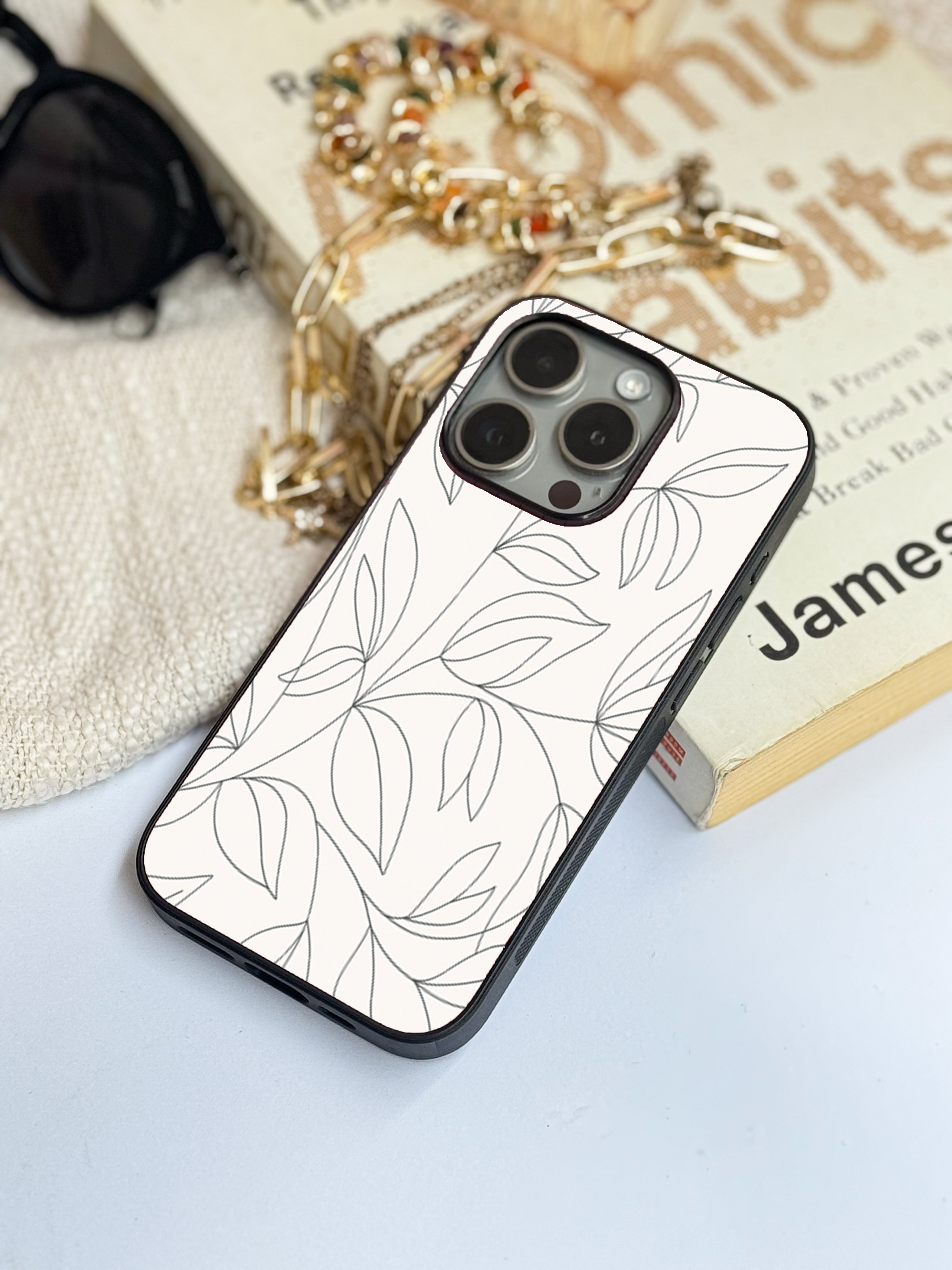 Cute & Quirky The Petal Sketch  iPhone Covers (11–16) Series