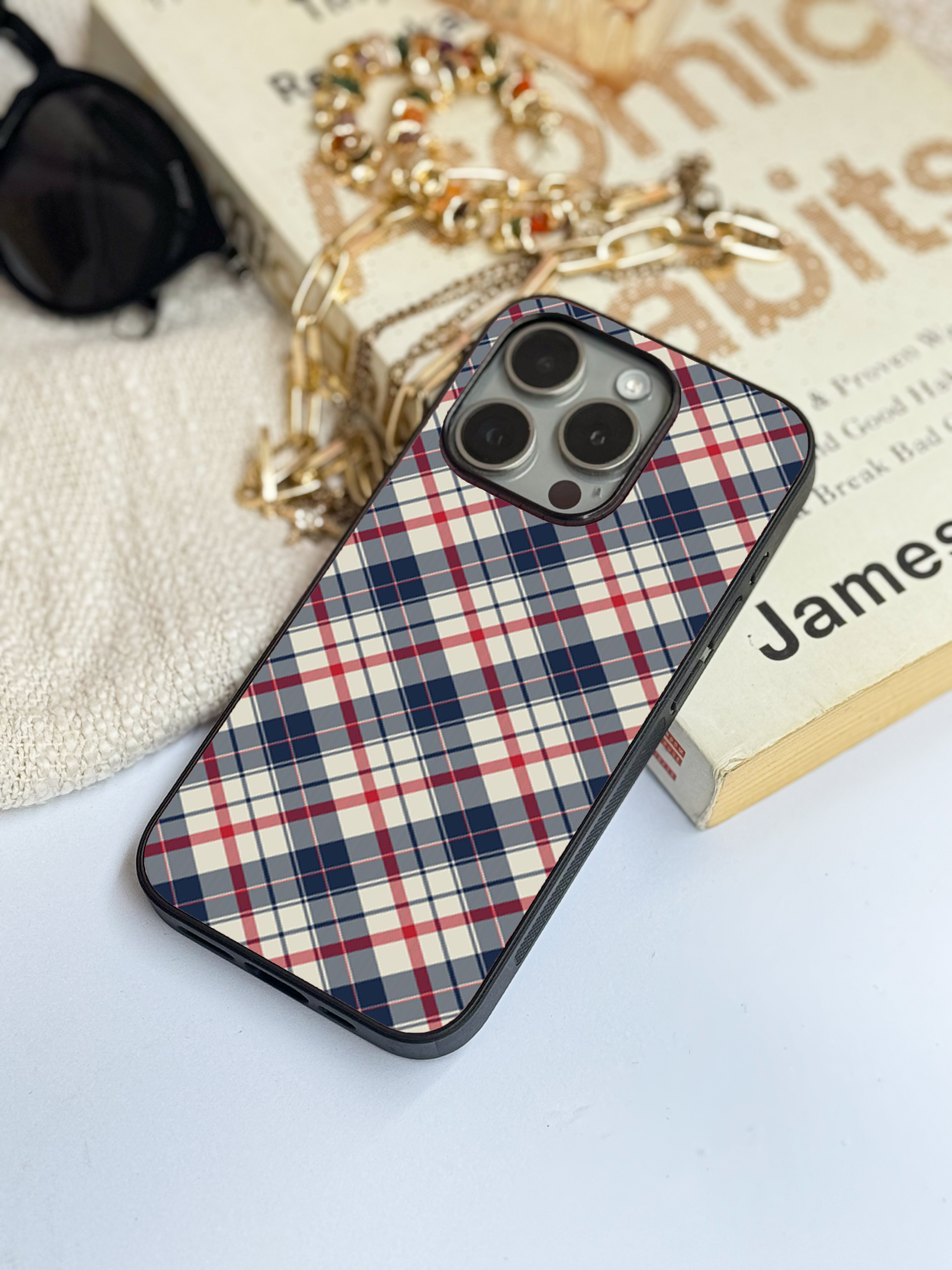 Cute & Quirky Plaid Perfection iPhone Covers (11–16) Series