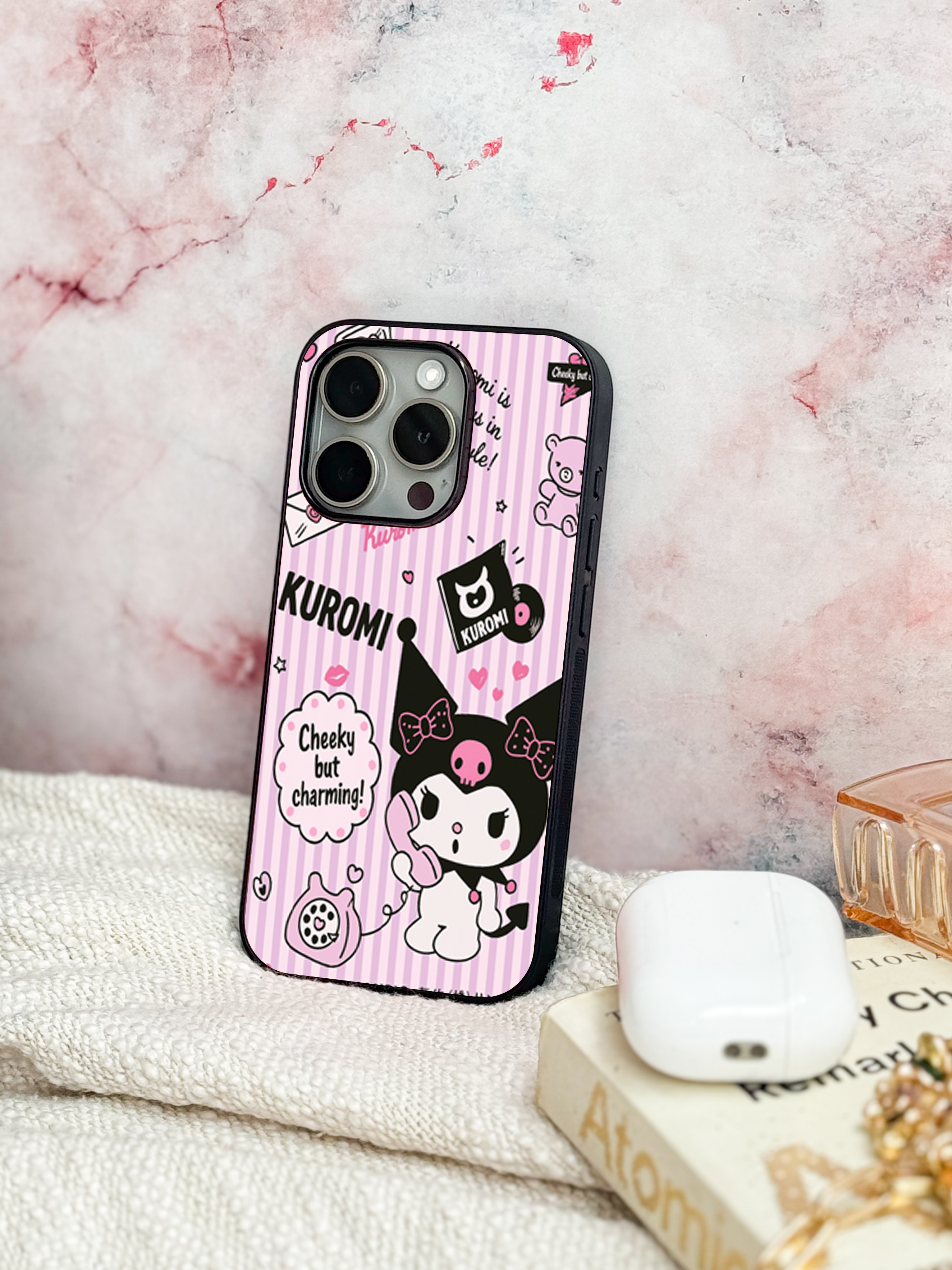 Cute & Quirky Cheeky Kuromi Vibes iPhone Covers (11–16) Series