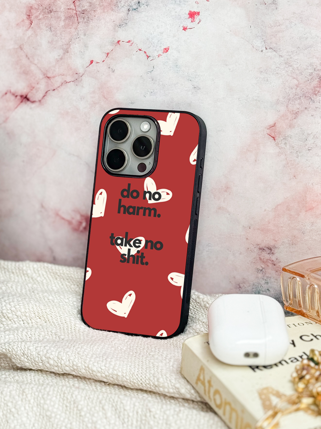 Bold Heart iPhone Covers (11–16) Series | Cute Design