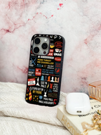 Cute & Quirky F.R.I.E.N.D iPhone Covers (11–16) Series