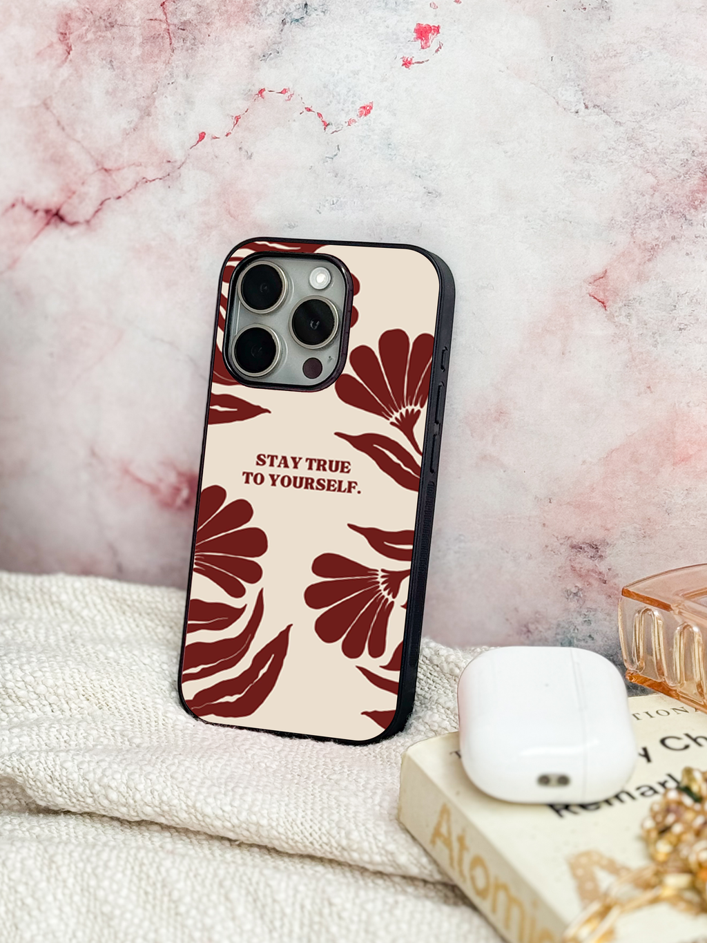 Floral Truth iPhone Covers (11–16) Series | Cute Design