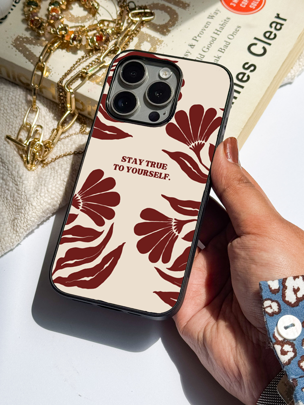 Floral Truth iPhone Covers (11–16) Series | Cute Design