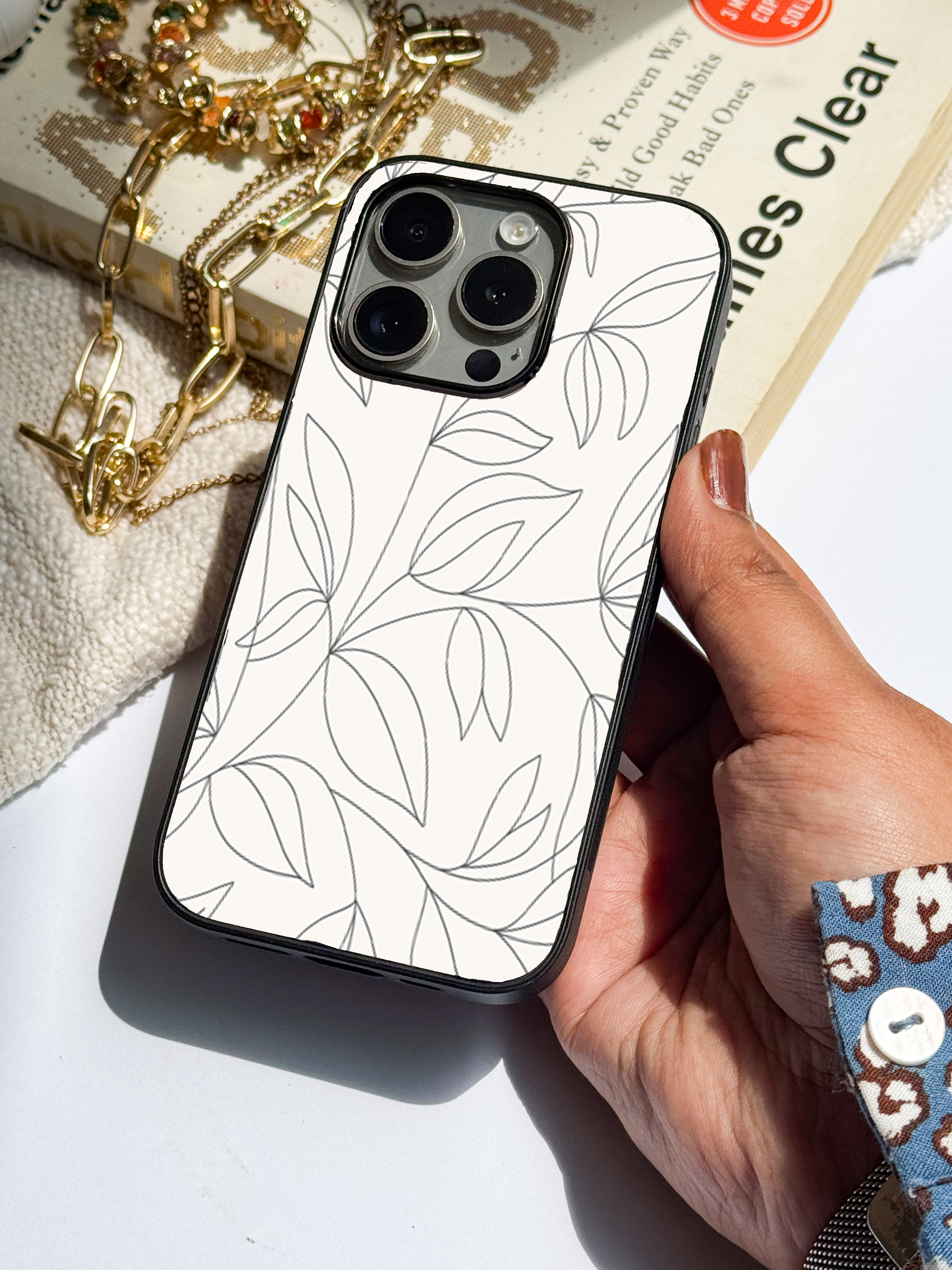 Cute & Quirky The Petal Sketch  iPhone Covers (11–16) Series