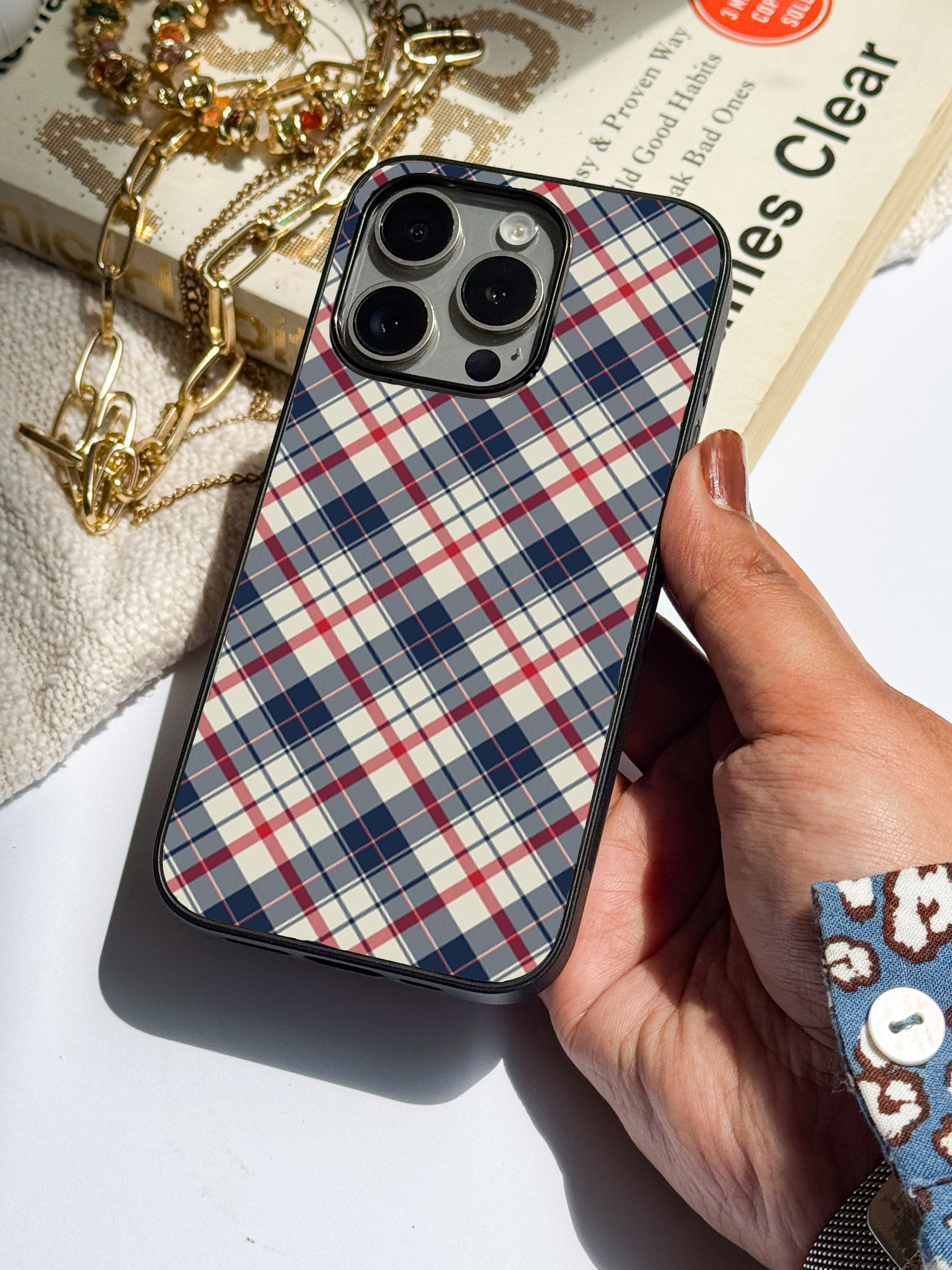 Cute & Quirky Plaid Perfection iPhone Covers (11–16) Series
