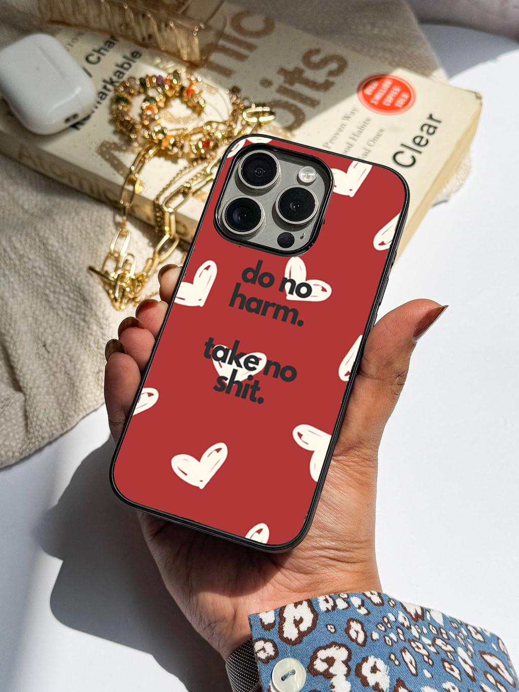 Bold Heart iPhone Covers (11–16) Series | Cute Design
