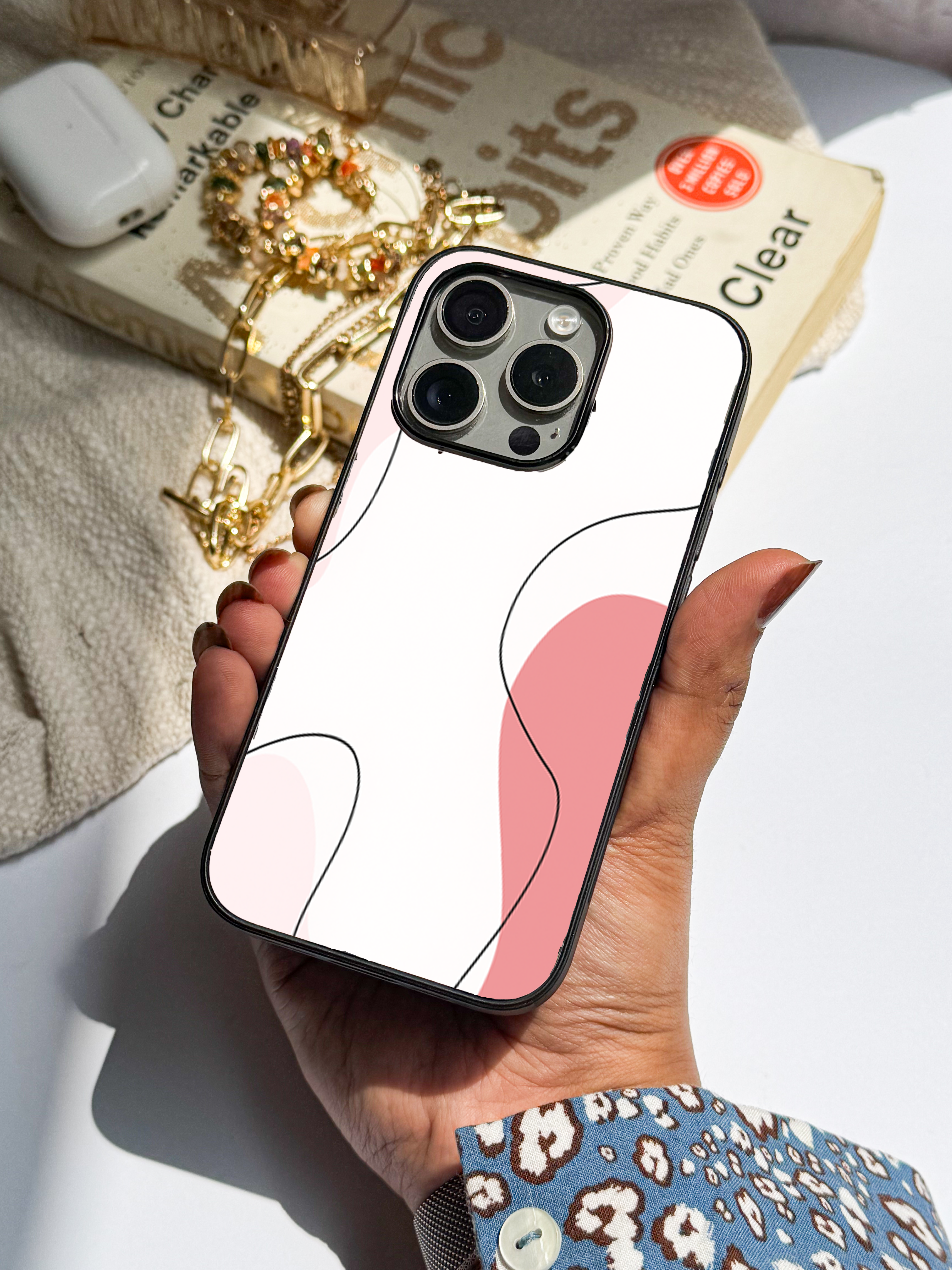 Cute & Quirky Rosé Waves iPhone Covers (11–16) Series