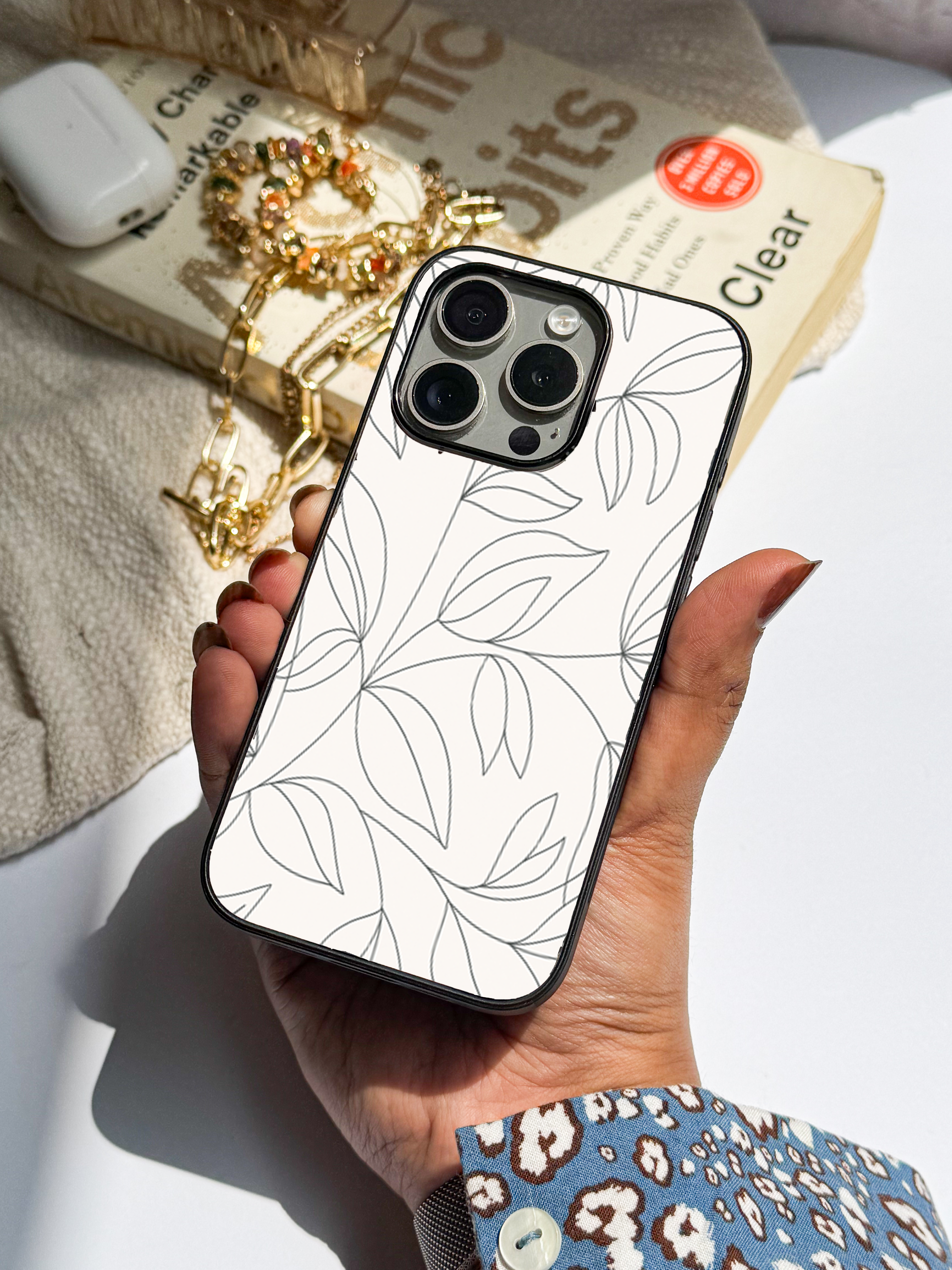 Cute & Quirky The Petal Sketch  iPhone Covers (11–16) Series