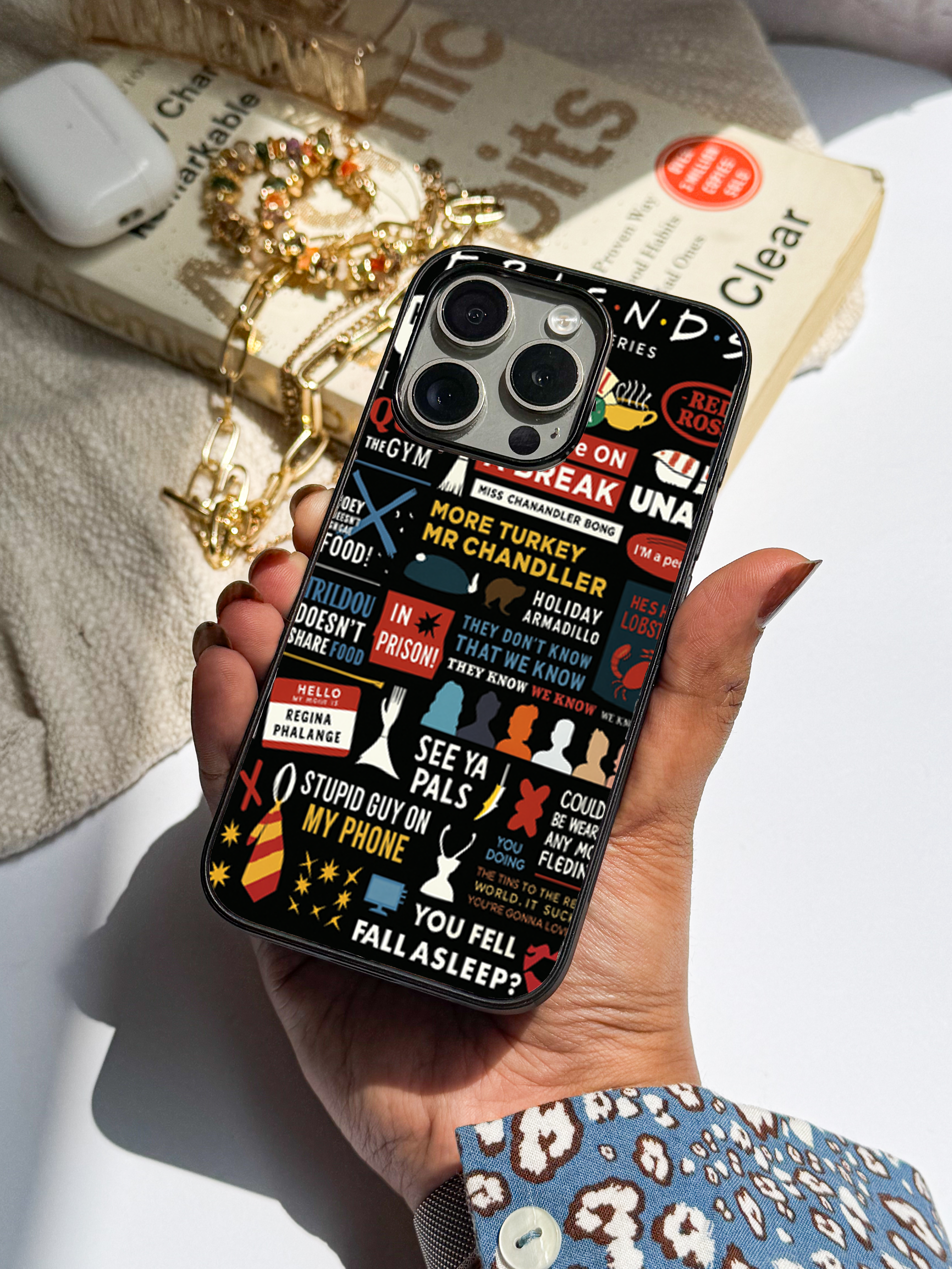 Cute & Quirky F.R.I.E.N.D iPhone Covers (11–16) Series
