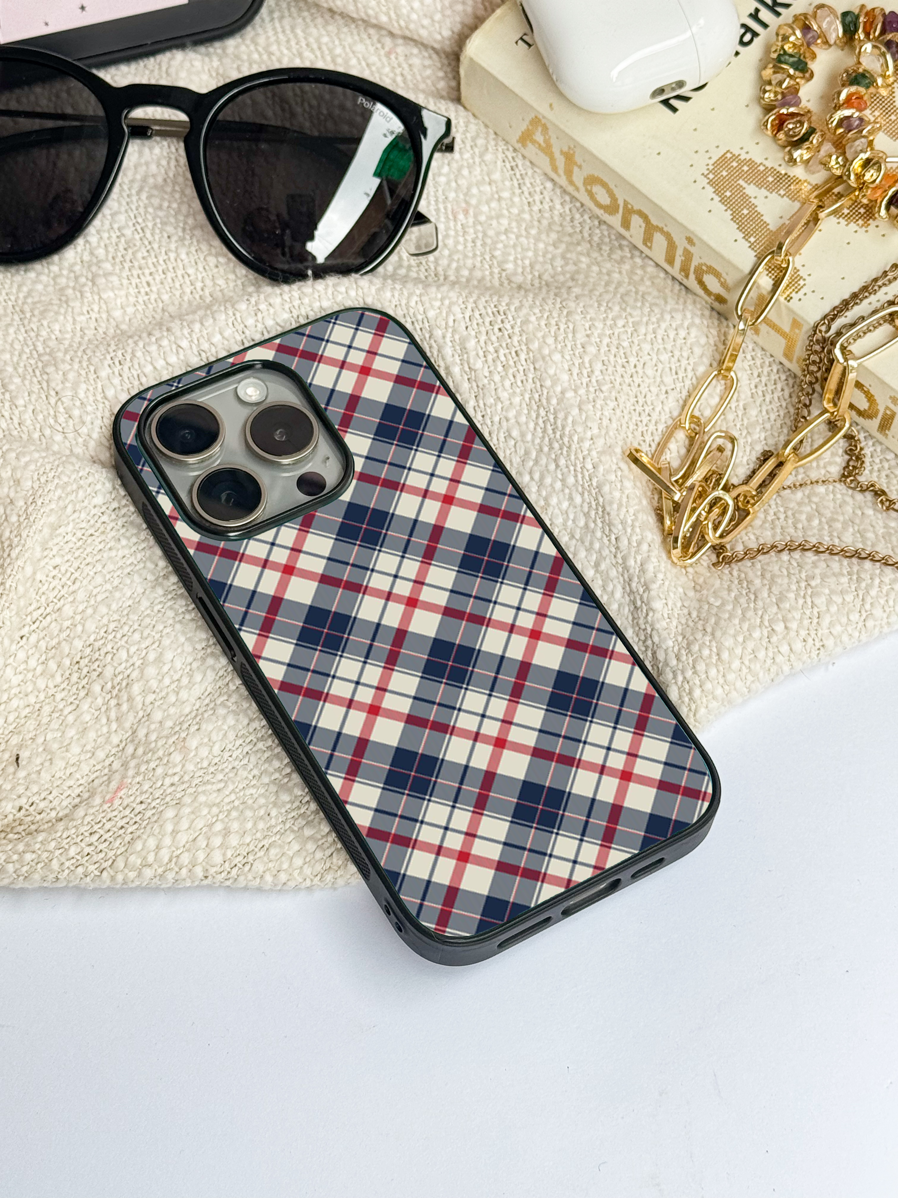 Cute & Quirky Plaid Perfection iPhone Covers (11–16) Series