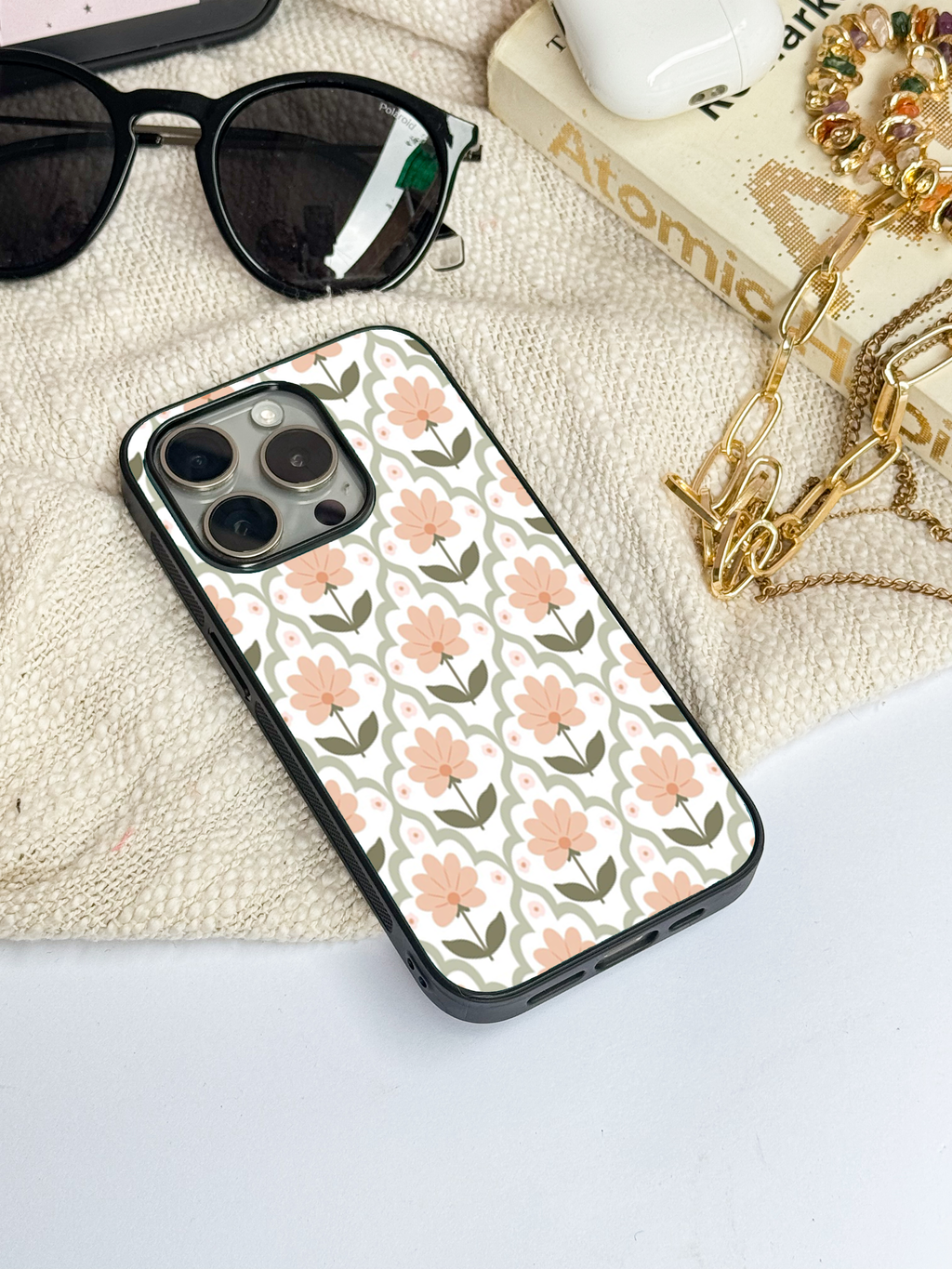 Pastel Petals iPhone Covers (11–16) Series | Aesthetic Design