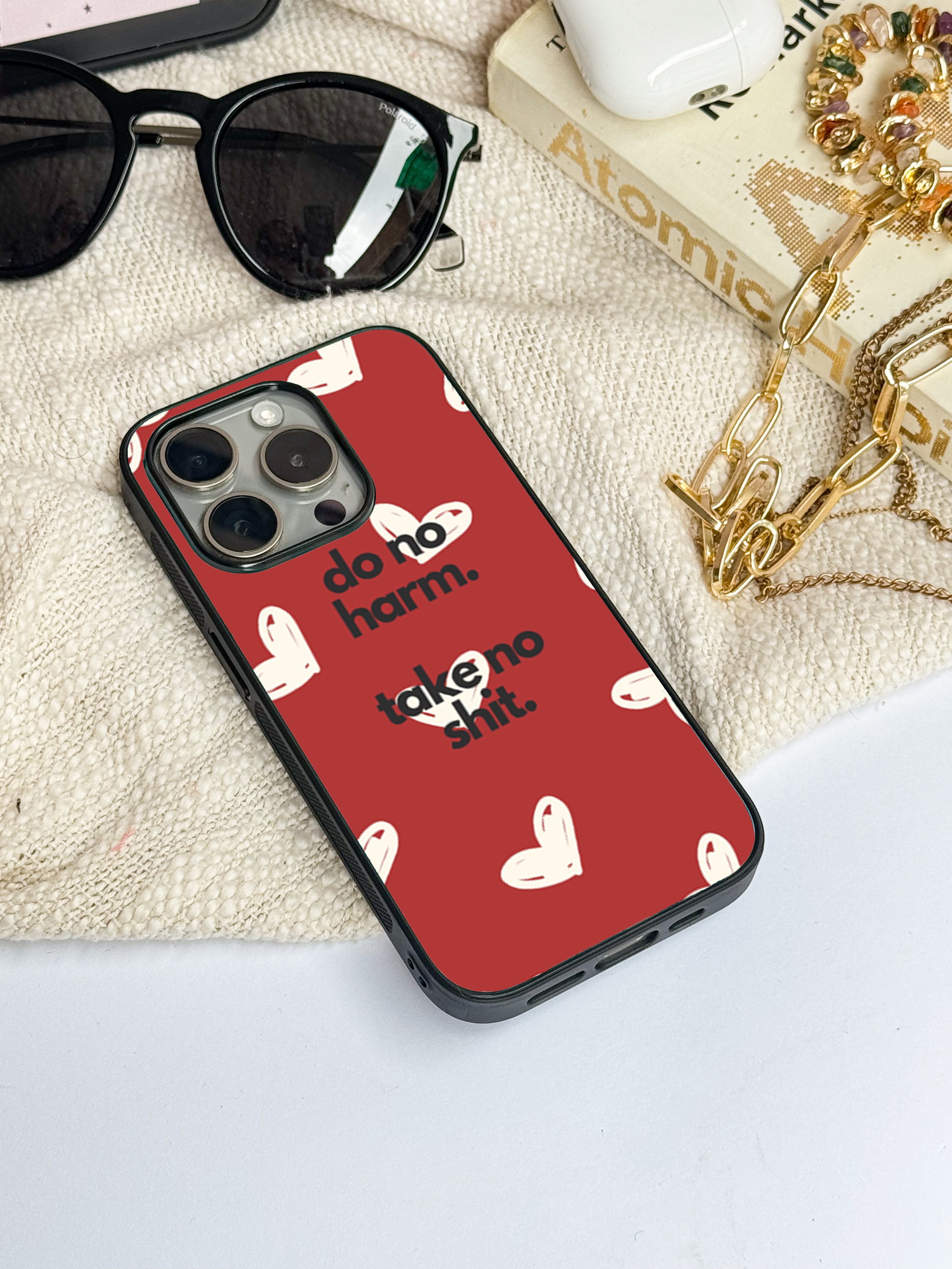 Cute & Quirky Bold Heart iPhone Covers (11–16) Series