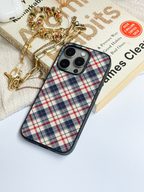 Cute & Quirky Plaid Perfection iPhone Covers (11–16) Series