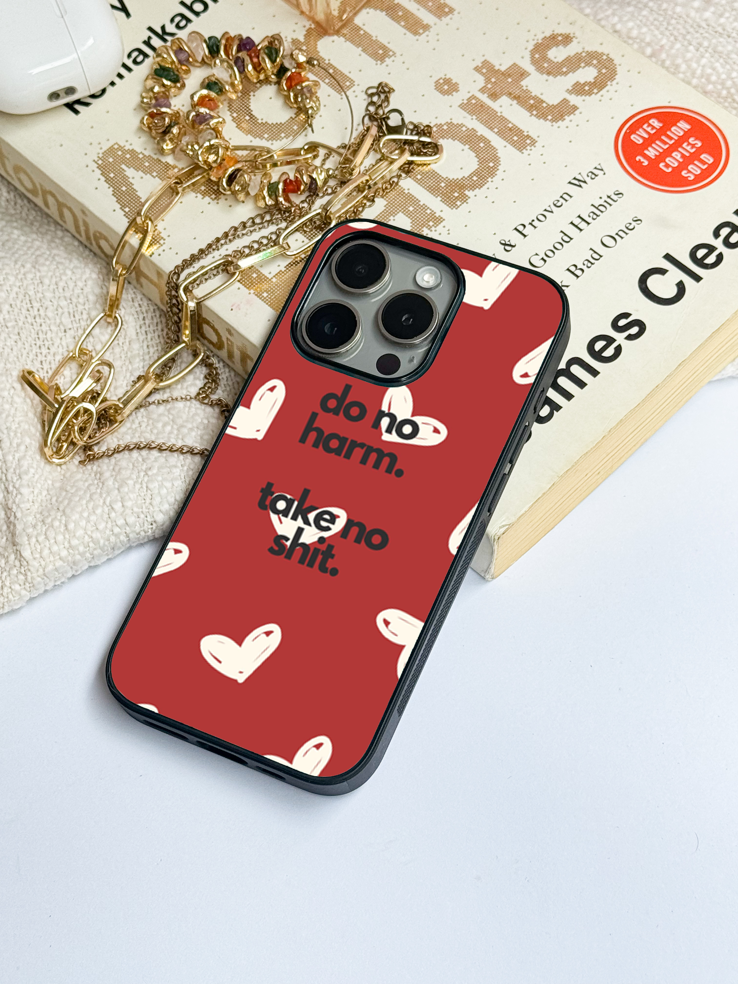 Cute & Quirky Bold Heart iPhone Covers (11–16) Series