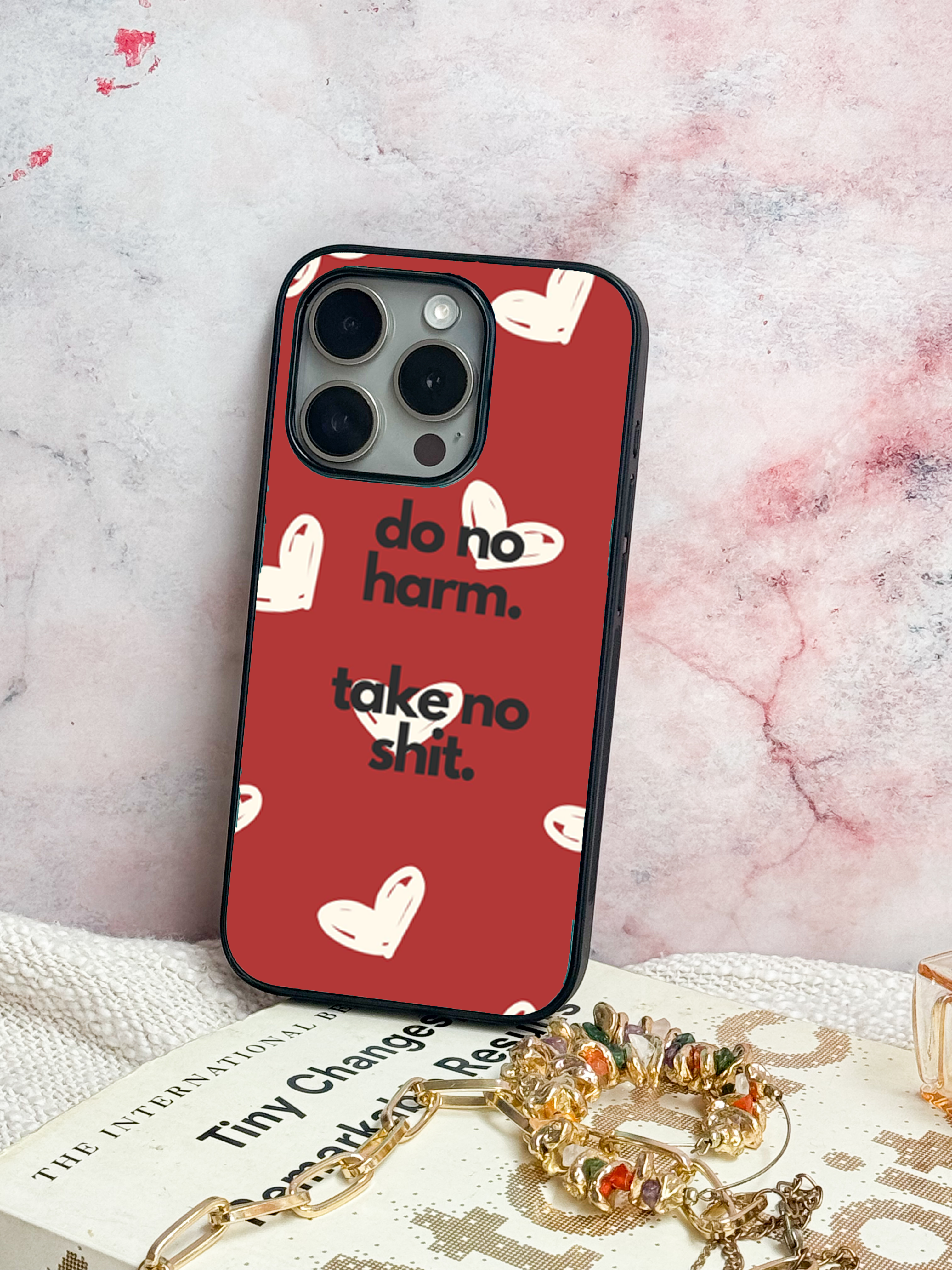 Cute & Quirky Bold Heart iPhone Covers (11–16) Series