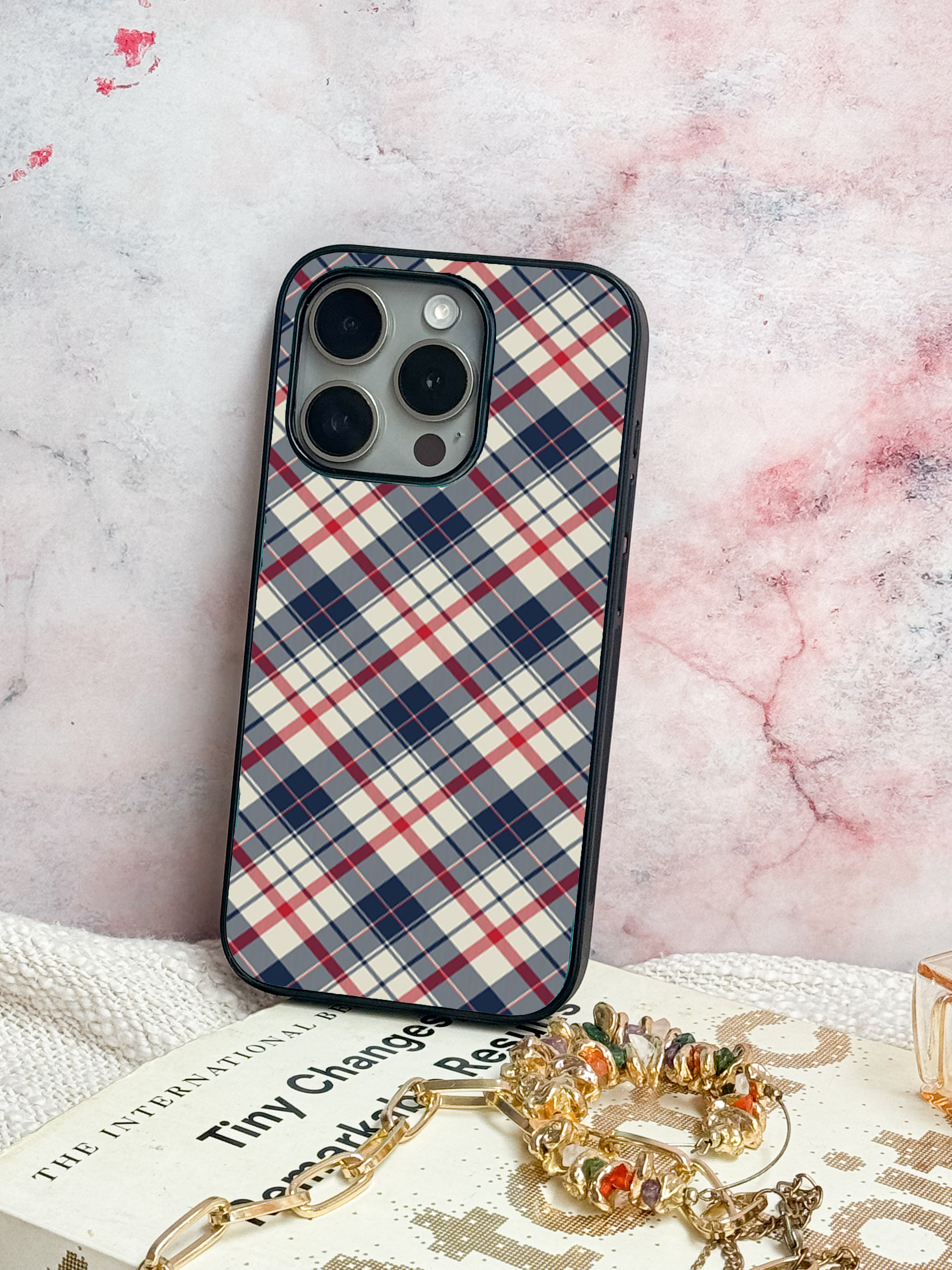 Cute & Quirky Plaid Perfection iPhone Covers (11–16) Series