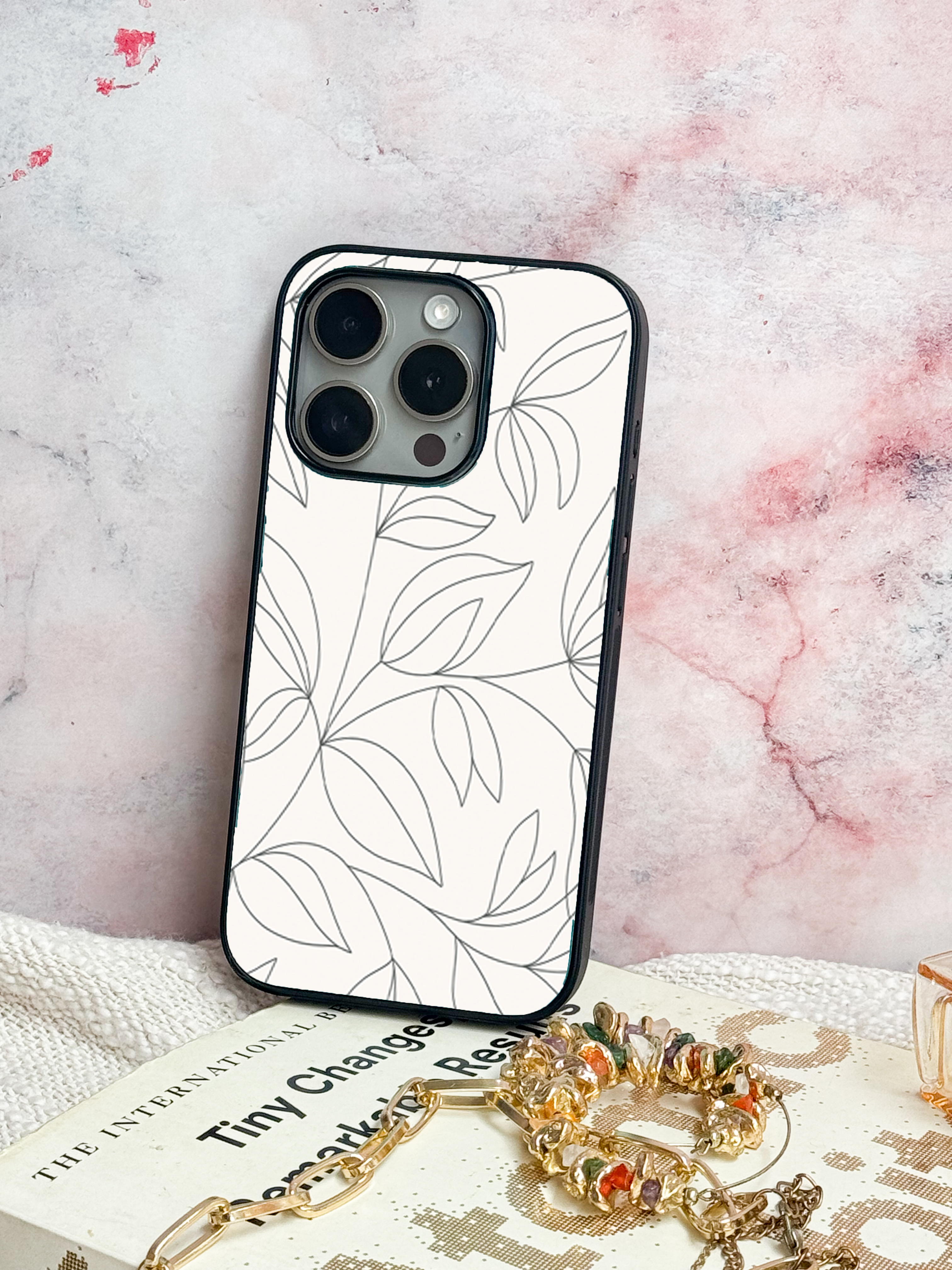 Cute & Quirky The Petal Sketch  iPhone Covers (11–16) Series