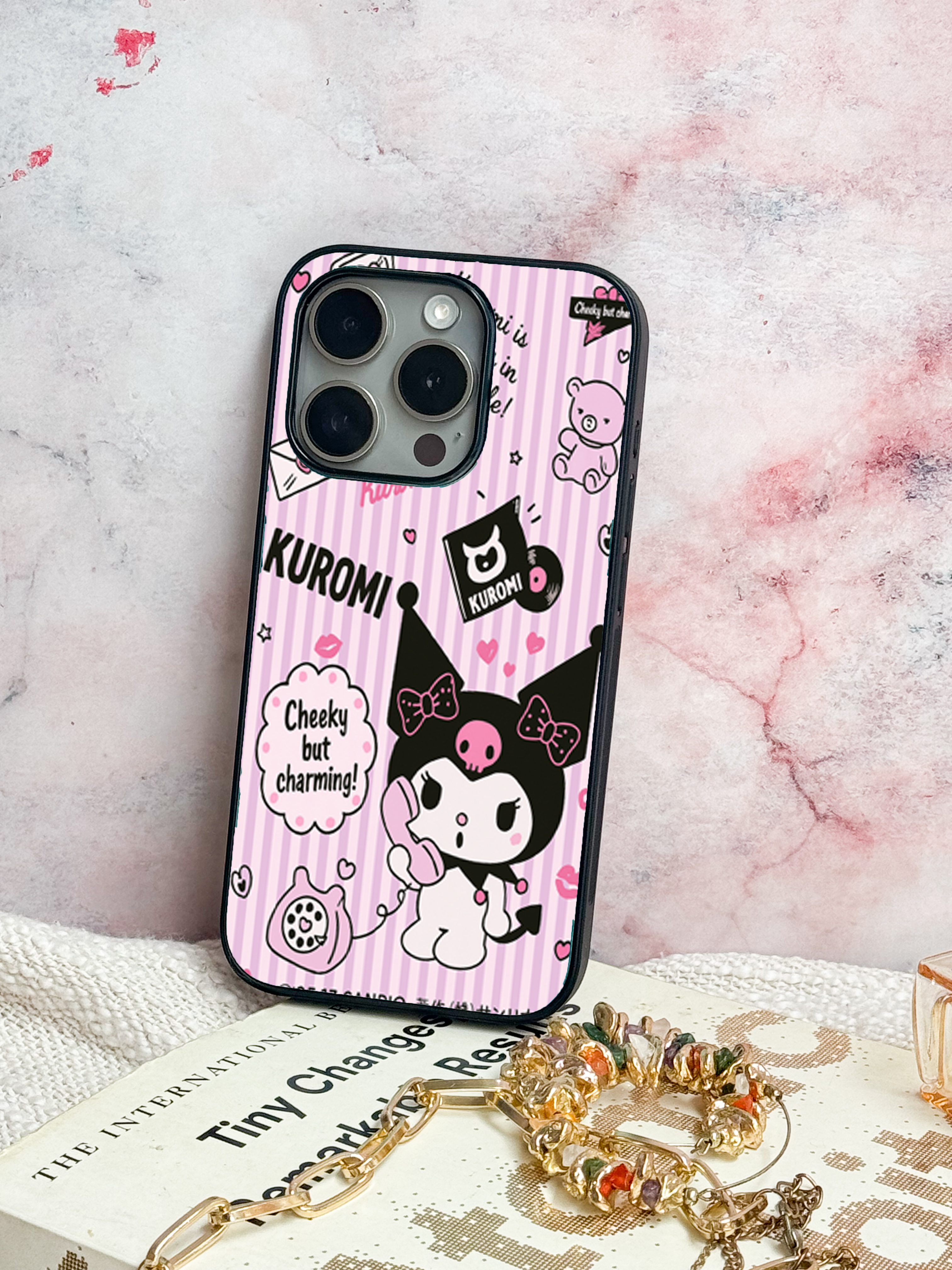Cute & Quirky Cheeky Kuromi Vibes iPhone Covers (11–16) Series