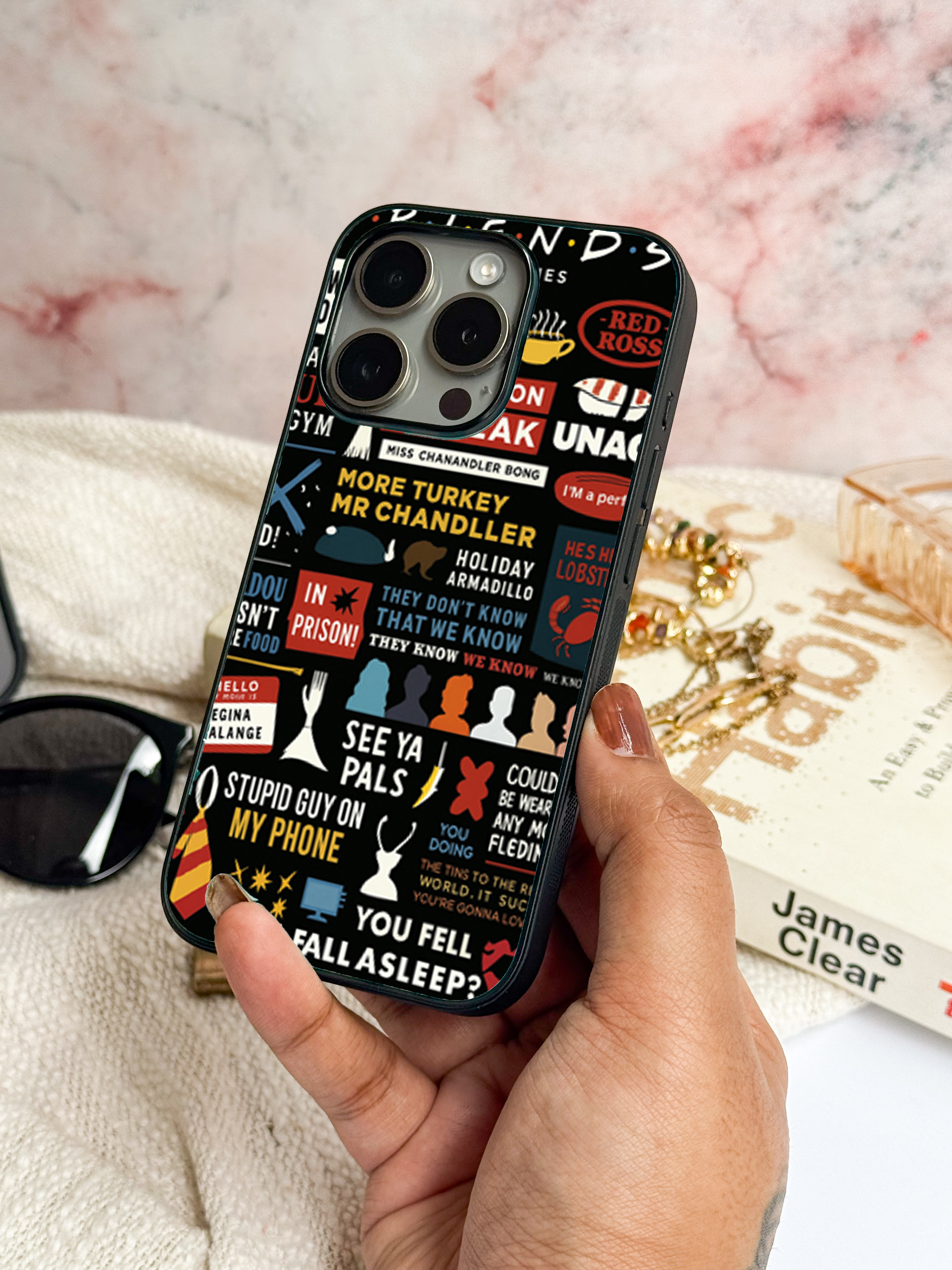 Cute & Quirky F.R.I.E.N.D iPhone Covers (11–16) Series