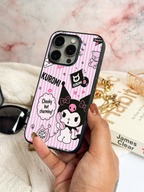 Cute & Quirky Cheeky Kuromi Vibes iPhone Covers (11–16) Series