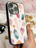 Crystal Bloom iPhone Covers (11–16) Series | Aesthetic Design