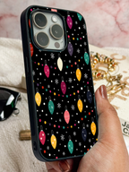 Twinkle Nights Printed Glass Back iPhone Covers (11–16) Series | Aesthetic Design