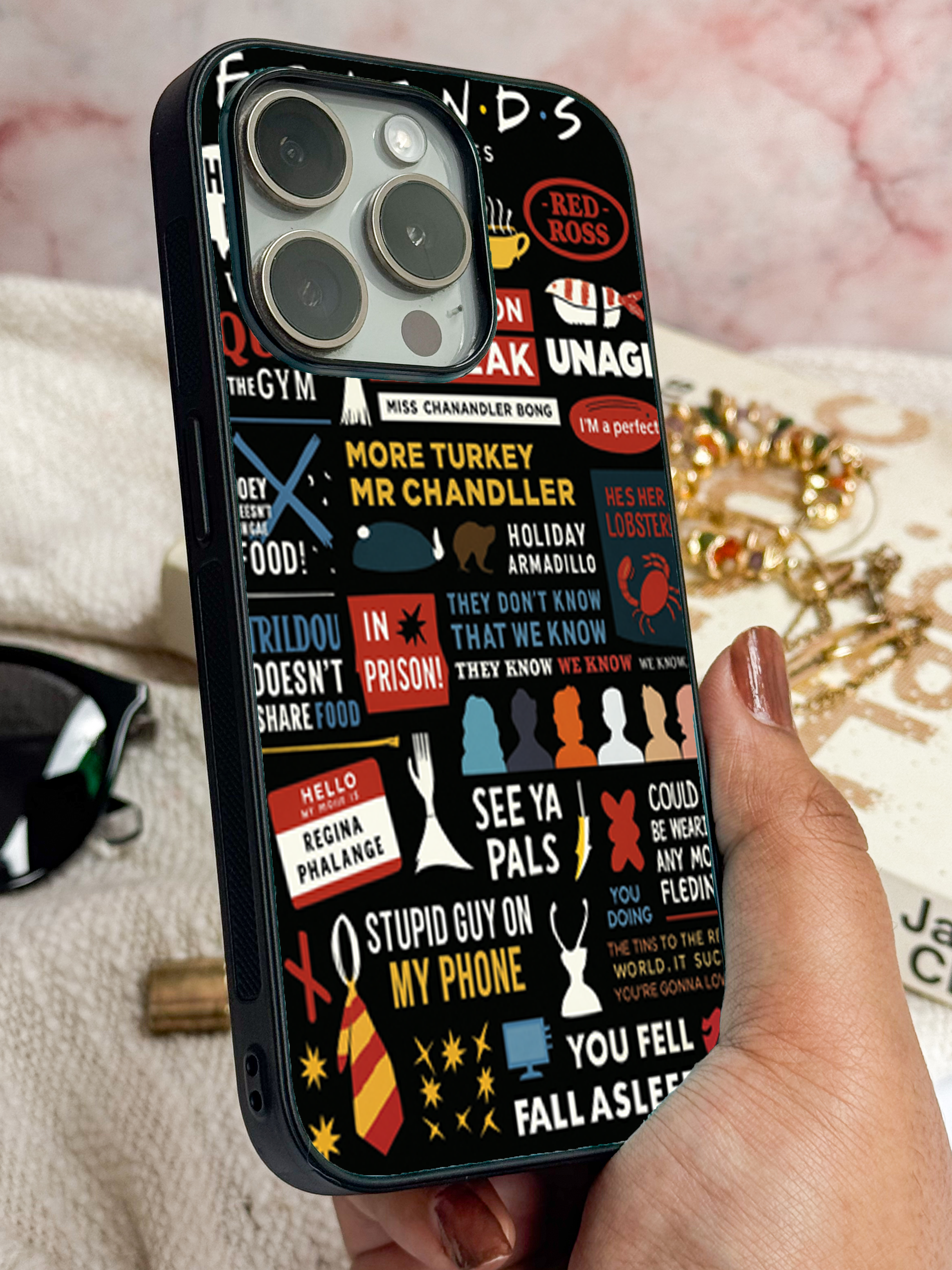 F.R.I.E.N.D iPhone Covers (11–16) Series | Aesthetic Design