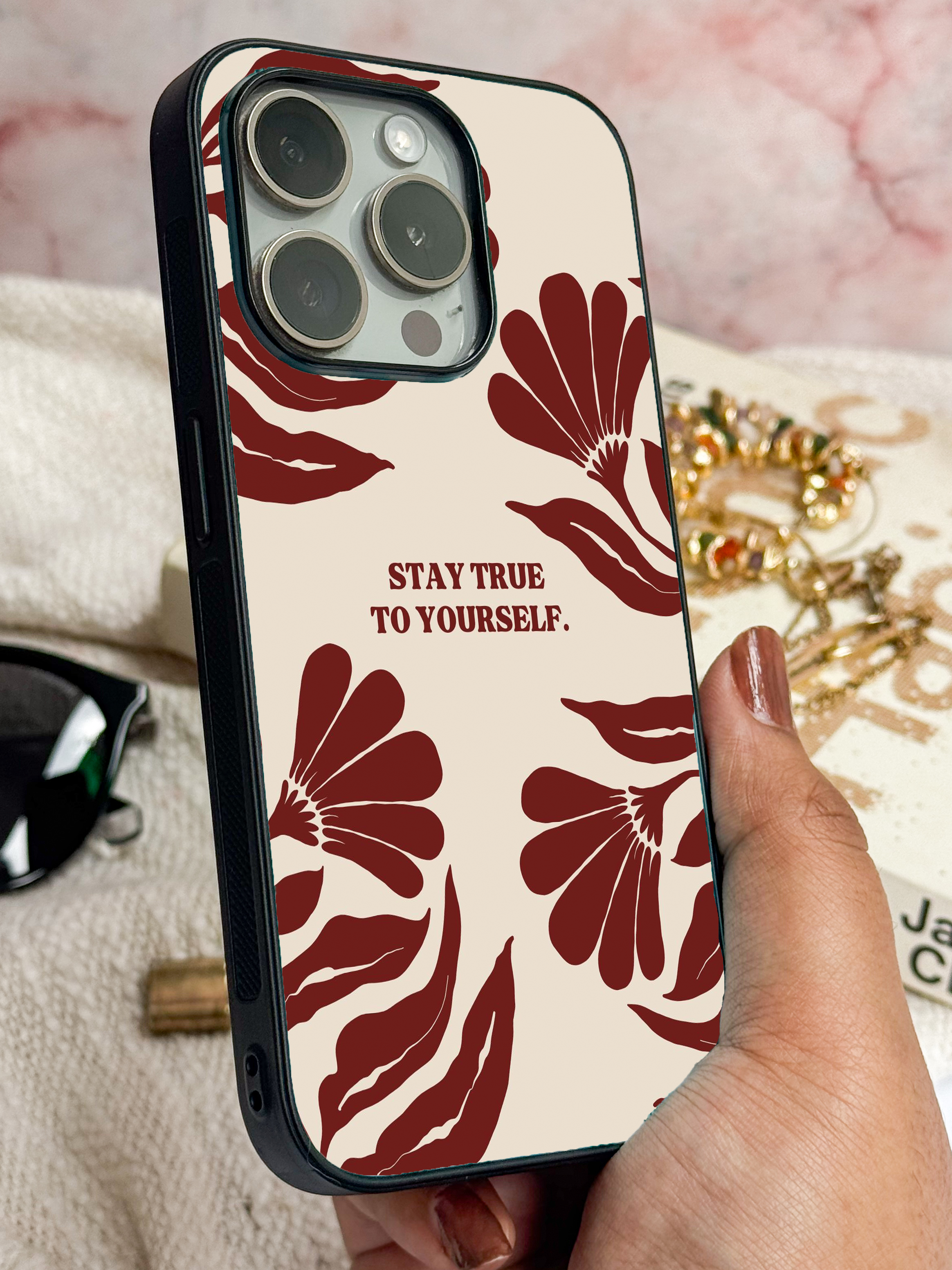 Floral Truth iPhone Covers (11–16) Series | Cute Design