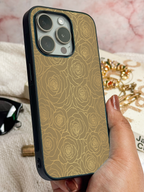 Gilded Rose Printed Glass Back iPhone Covers (11–16) Series | Aesthetic Designs