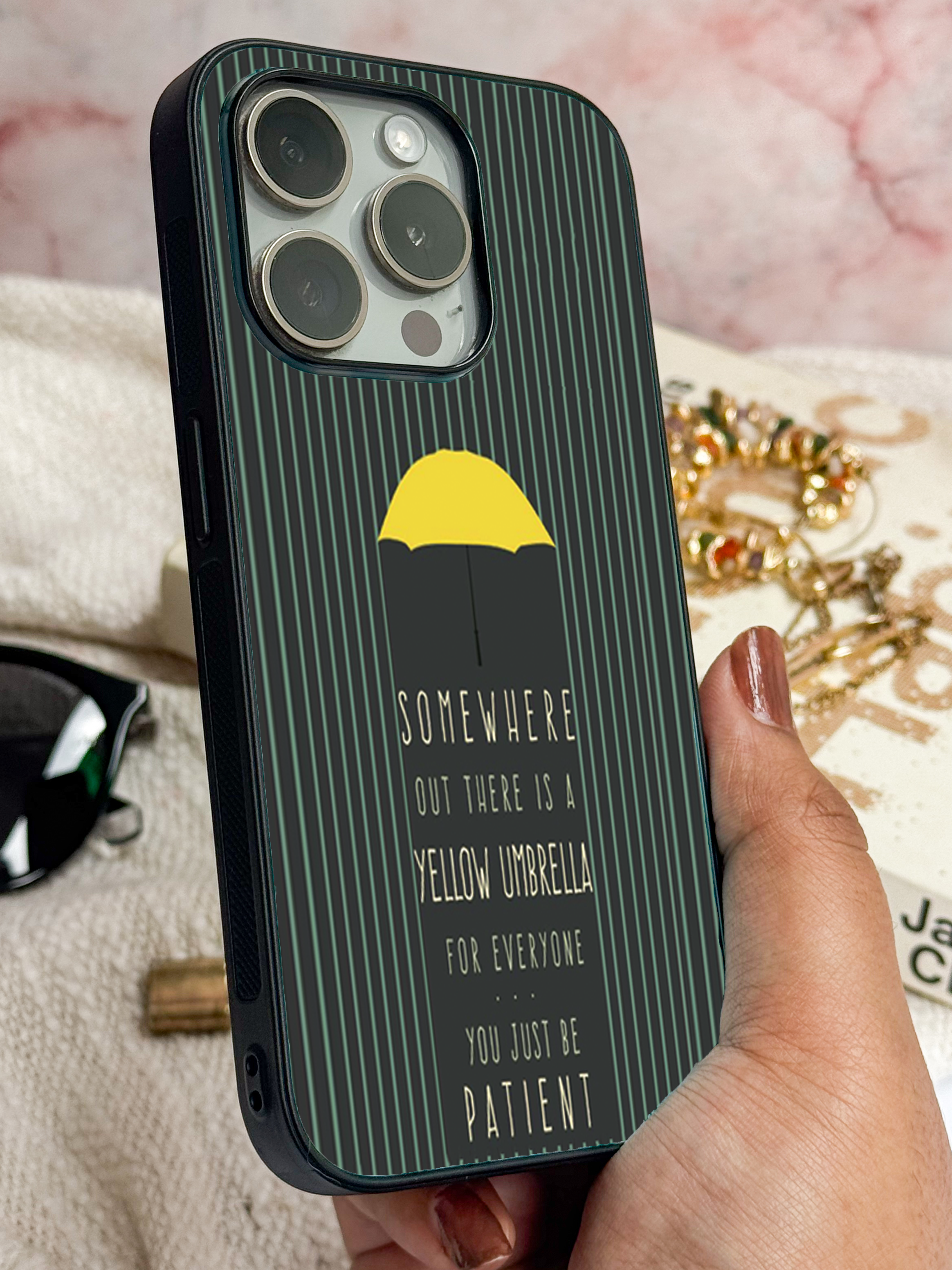 Umbrella of Hope iPhone Covers (11–16) Series | Aesthetic Design