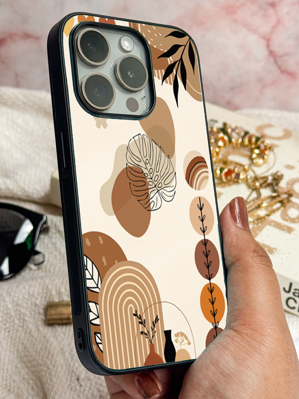 Organic Aura iPhone Covers (11–16) Series |  Aesthetic Design