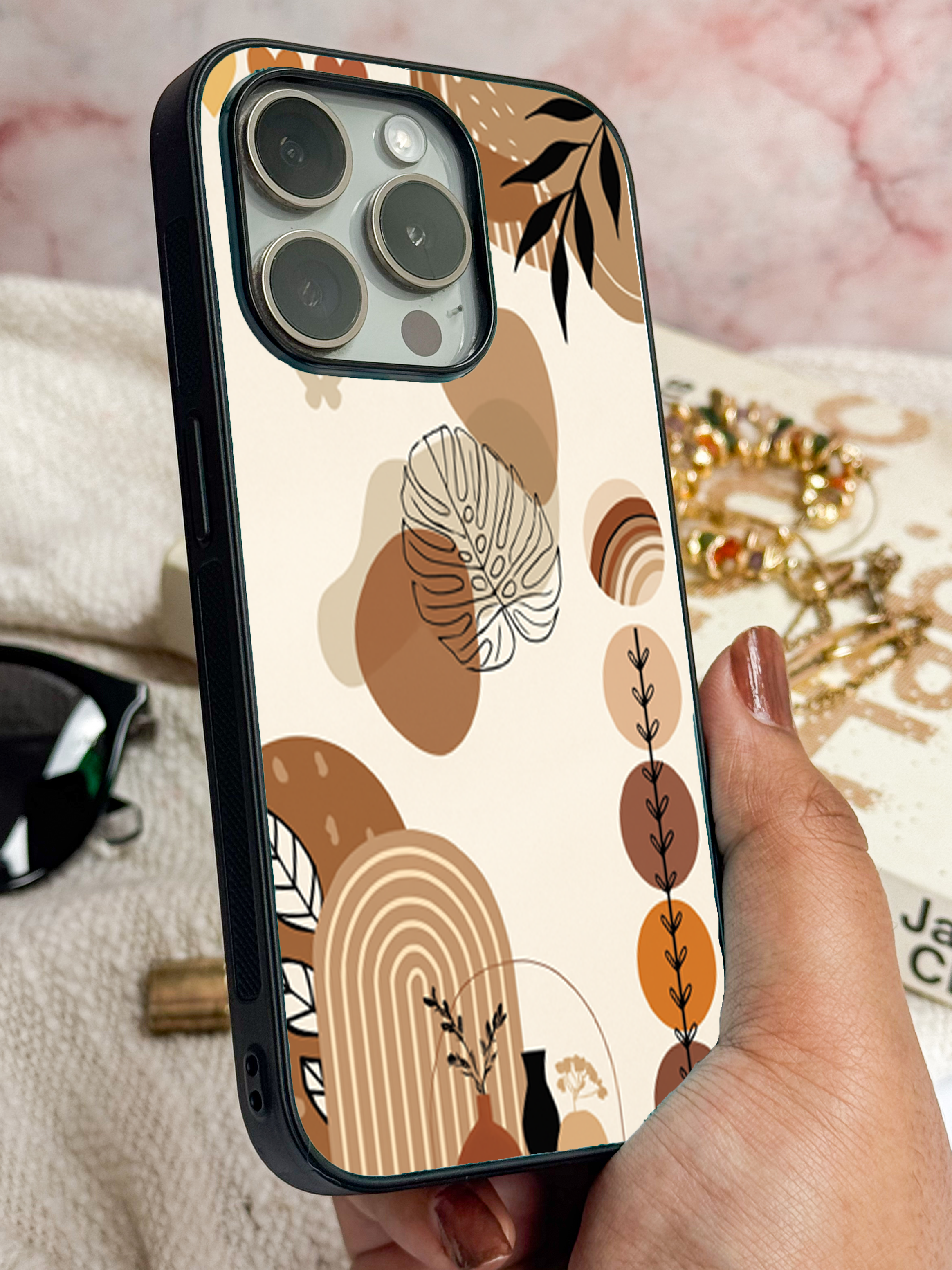 Organic Aura iPhone Covers (11–16) Series |  Aesthetic Design
