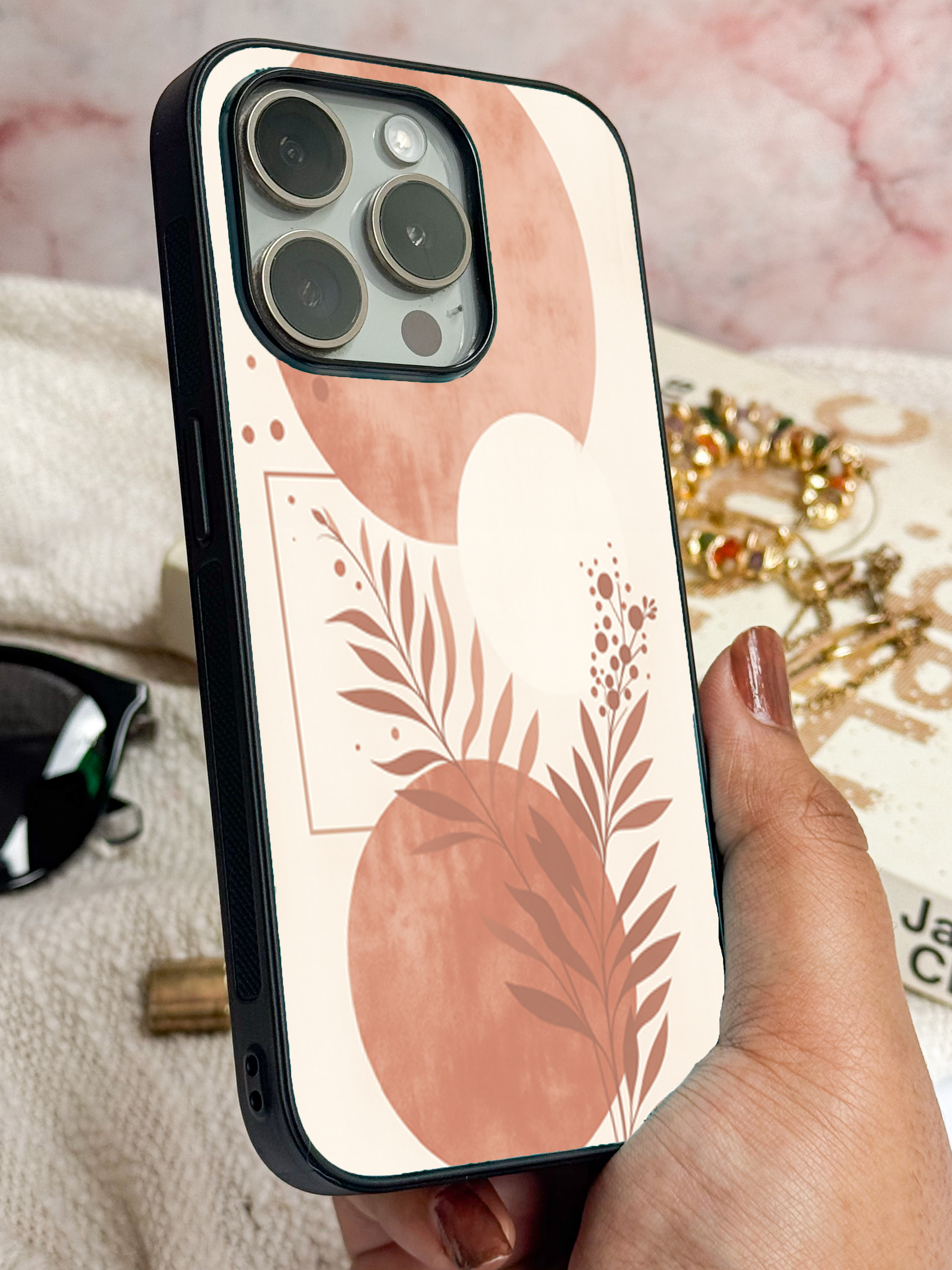 Blush Harmon iPhone Covers (11–16) Series |  Aesthetic Design