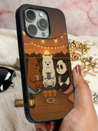 Tea Time Trio iPhone Covers (11–16) Series | Cute Design