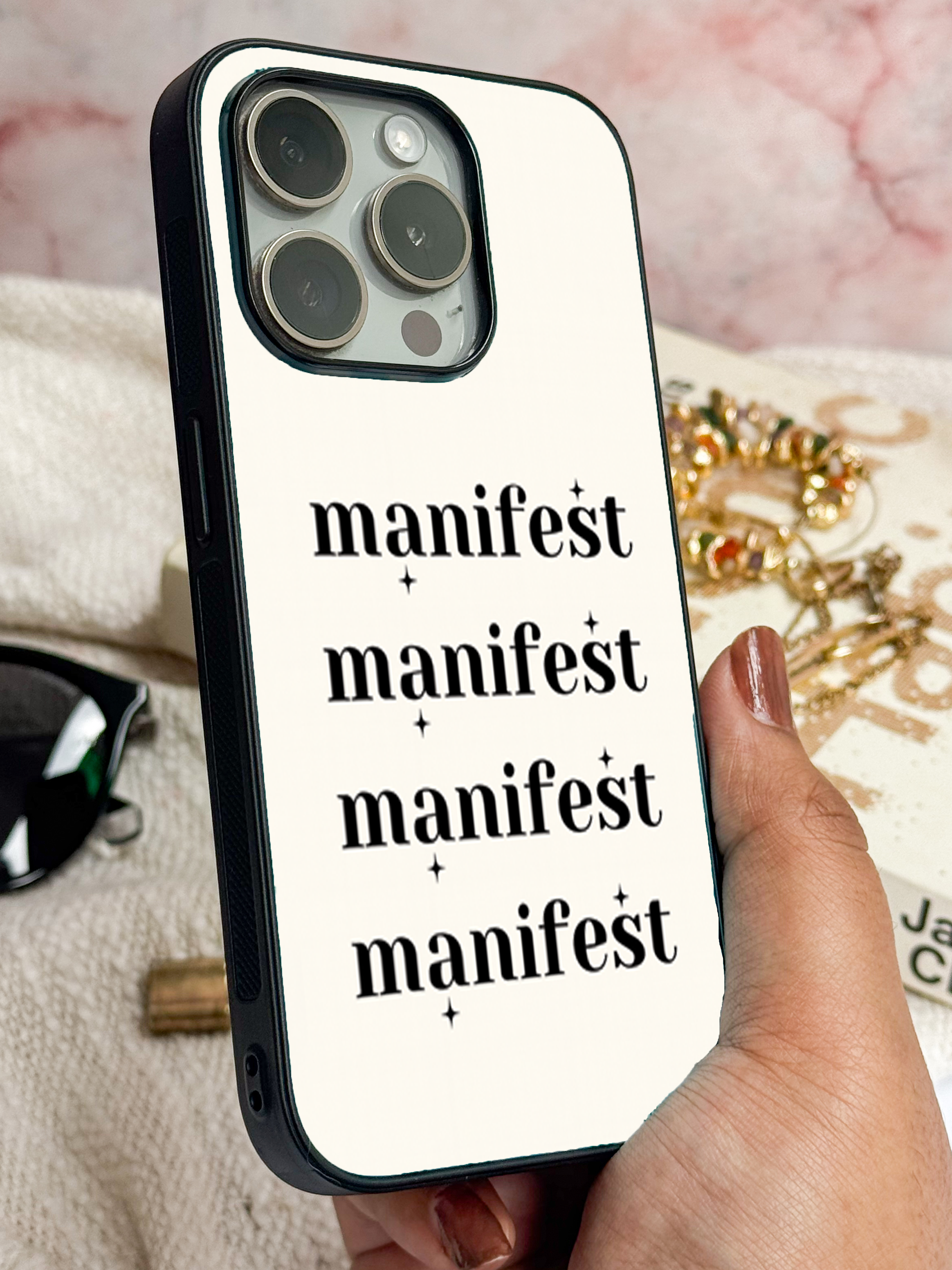 Manifest Magic iPhone Covers (11–16) Series | Aesthetic Design