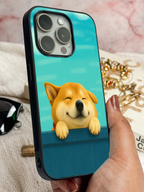 Smiley Shibe iPhone Covers (11–16) Series | Cute Design