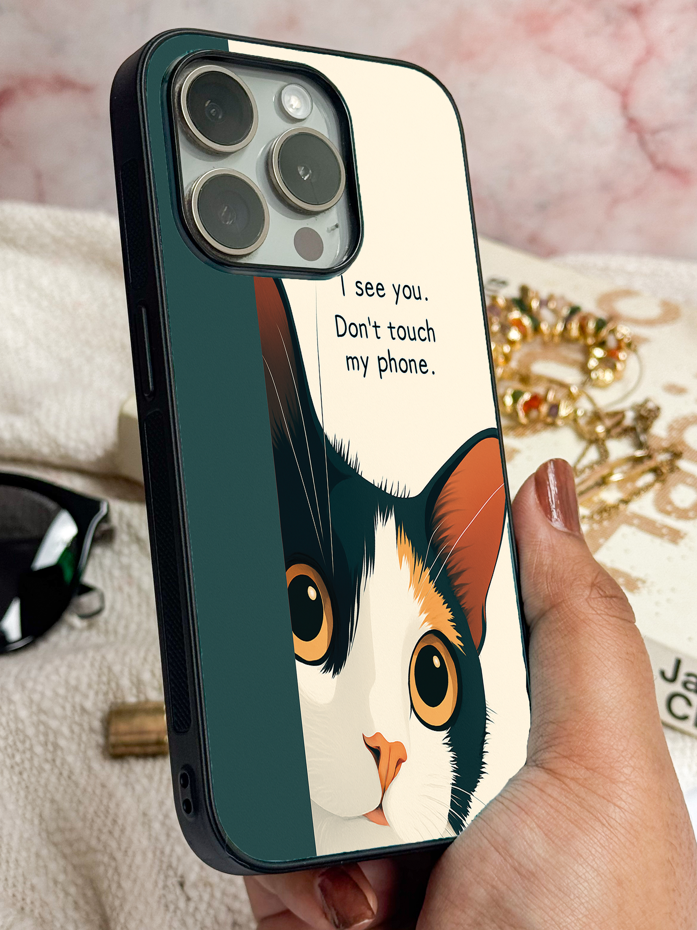 Sassy Cat iPhone Covers (11–16) Series | Cute Design