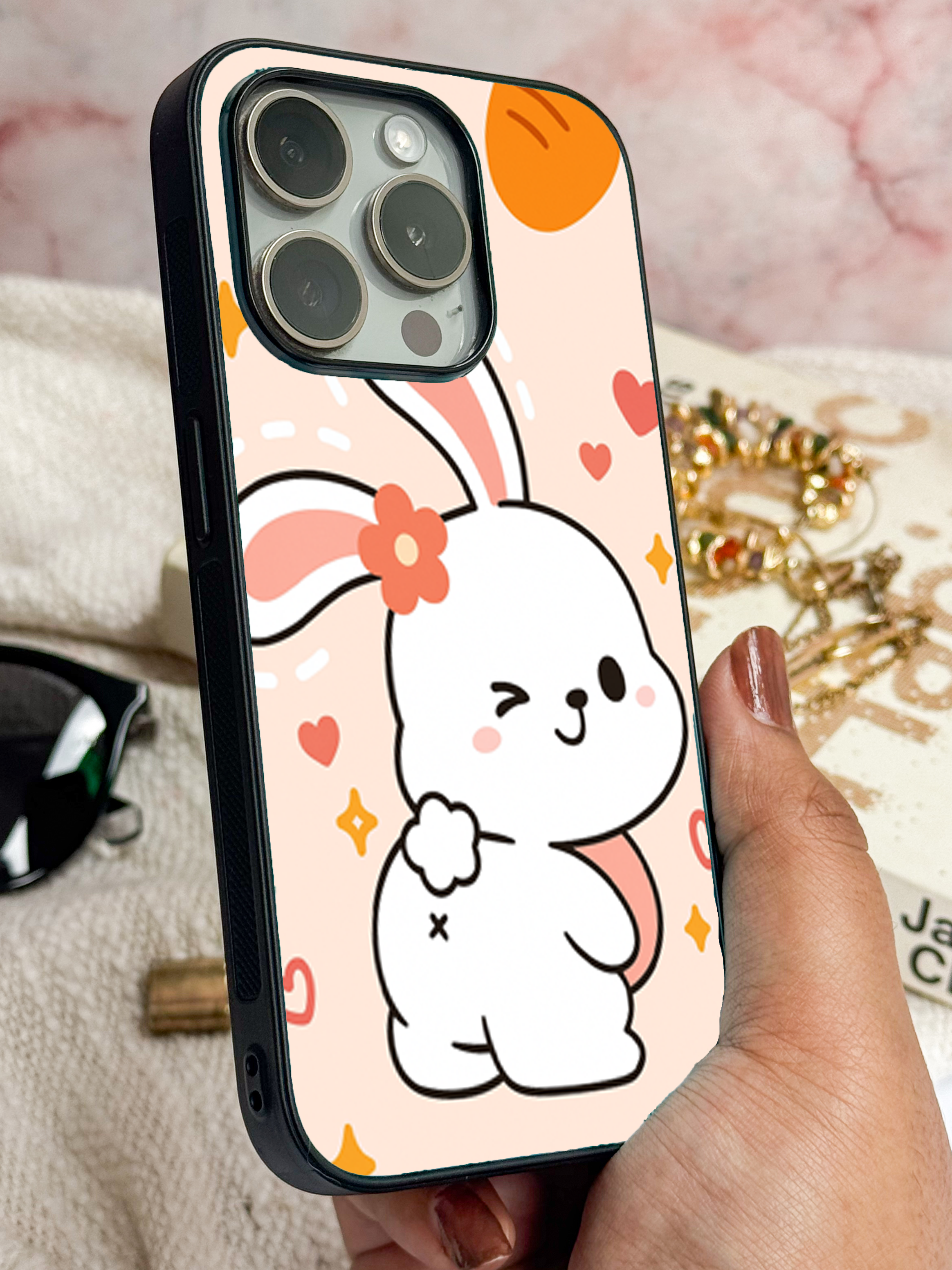 Sweet Bun Case iPhone Covers (11–16) Series | Cute Design