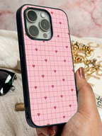 HeartGrid iPhone Covers (11–16) Series | Cute Design