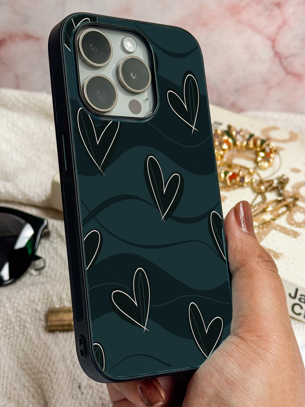 Dark Desire iPhone Covers (11–16) Series | Cute Design