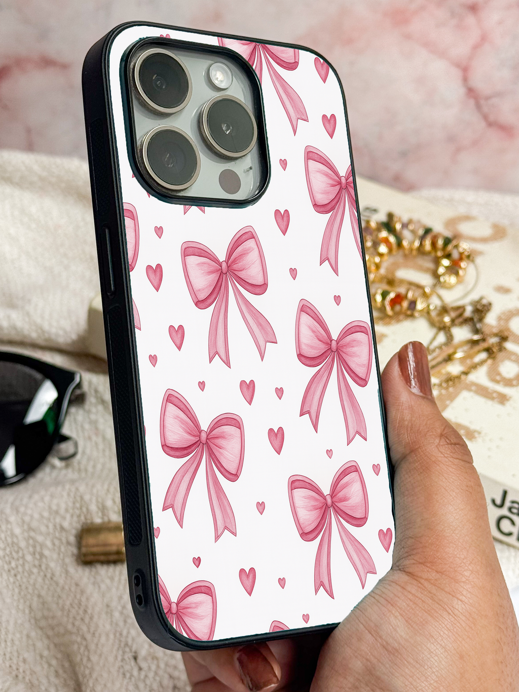 Bow Bliss iPhone Covers (11–16) Series | Cute Design
