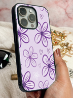 Lilac Bloom iPhone Covers (11–16) Series | Cute Design
