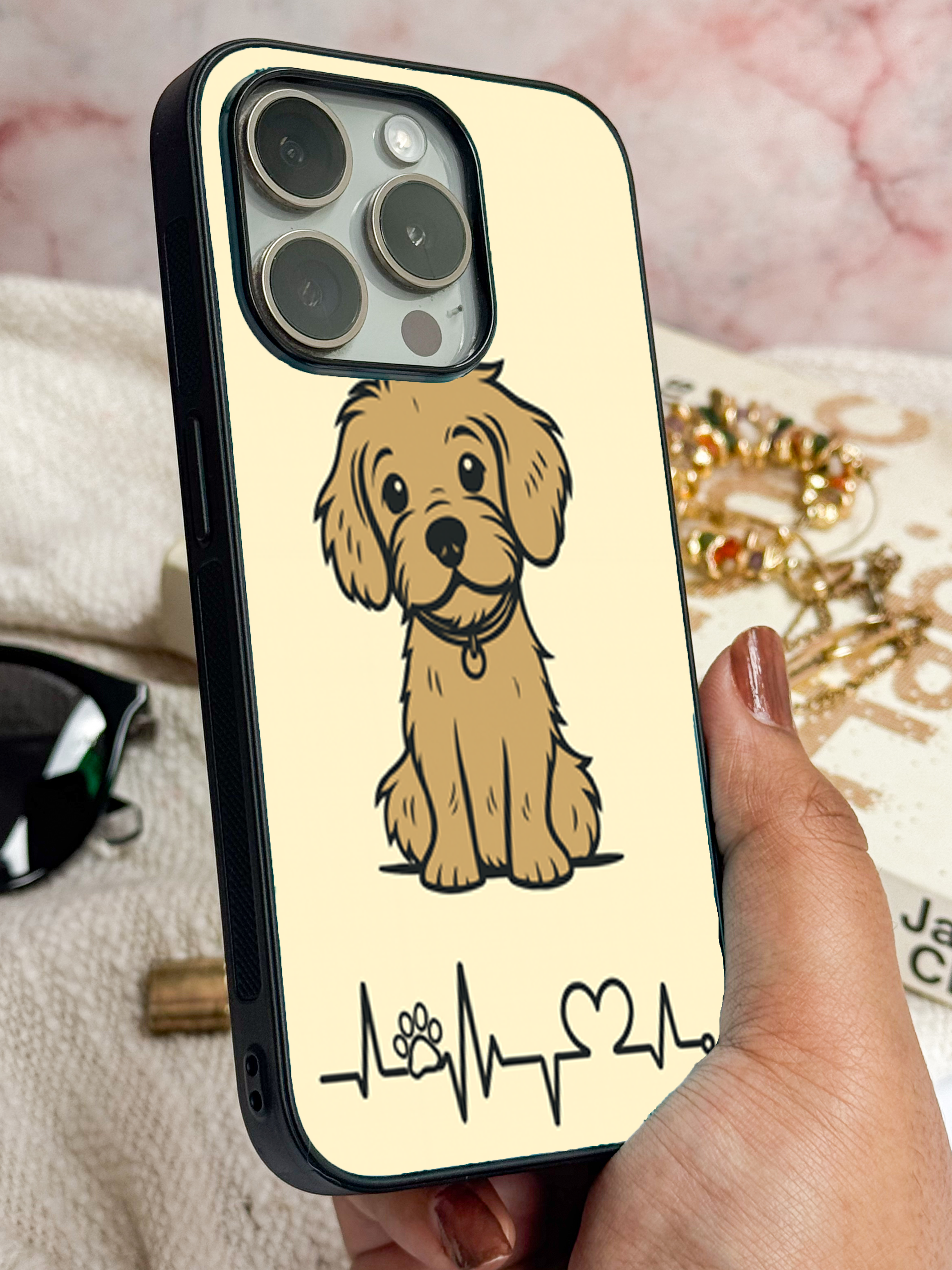 Pawfect Love  iPhone Covers (11–16) Series | Cute Design